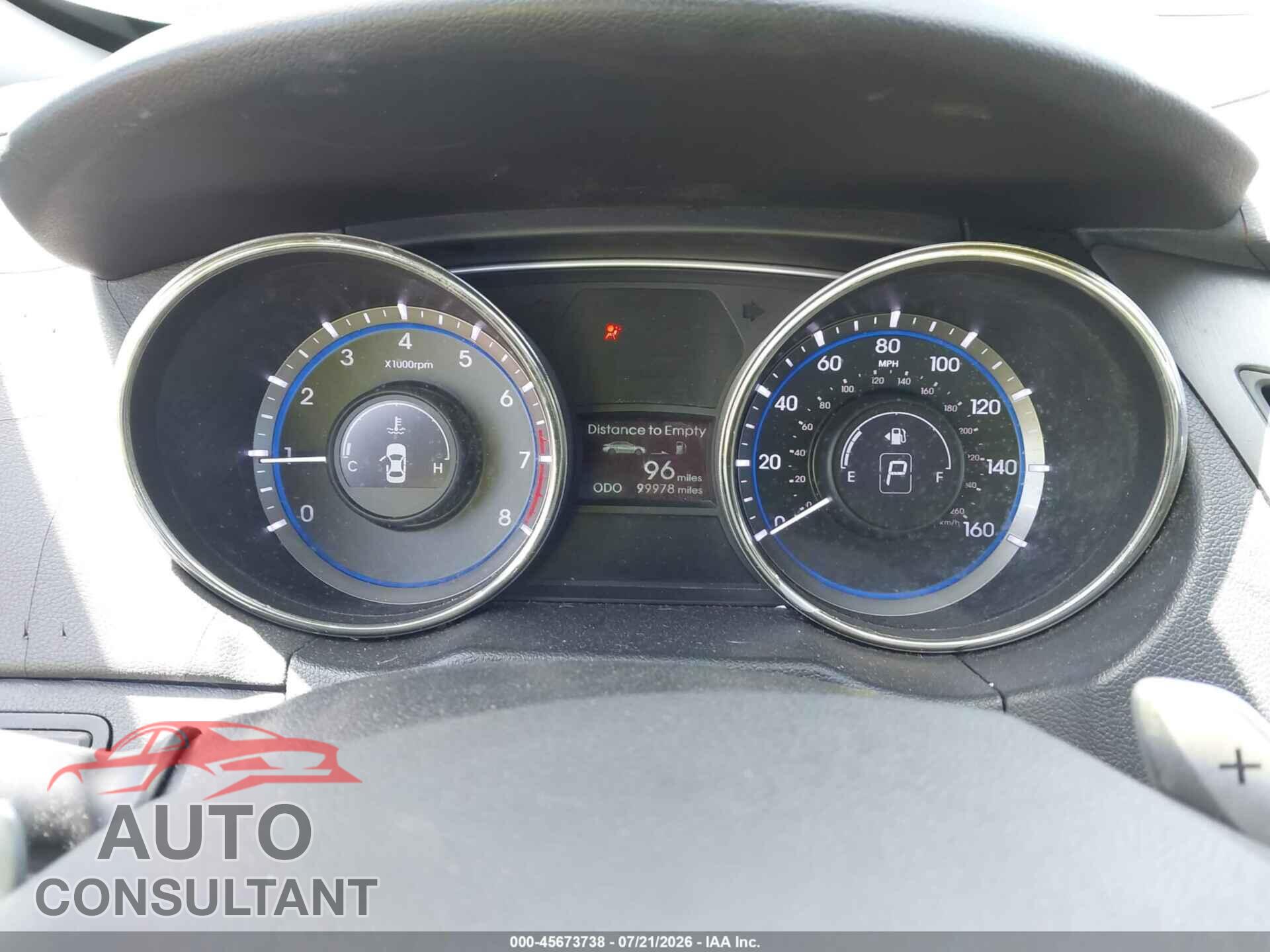HYUNDAI SONATA 2011 - 5NPEC4AB3BH315563