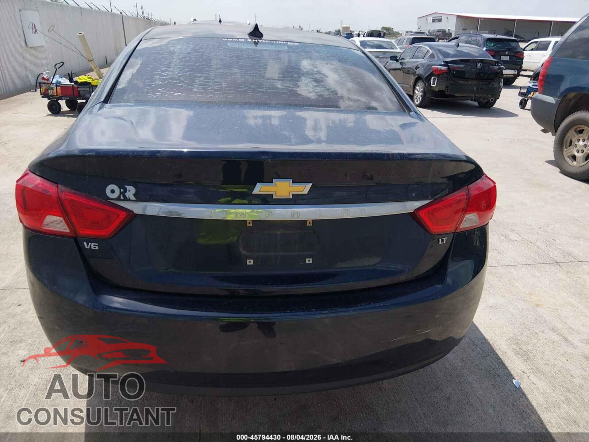 CHEVROLET IMPALA 2018 - 2G1105S39J9136796