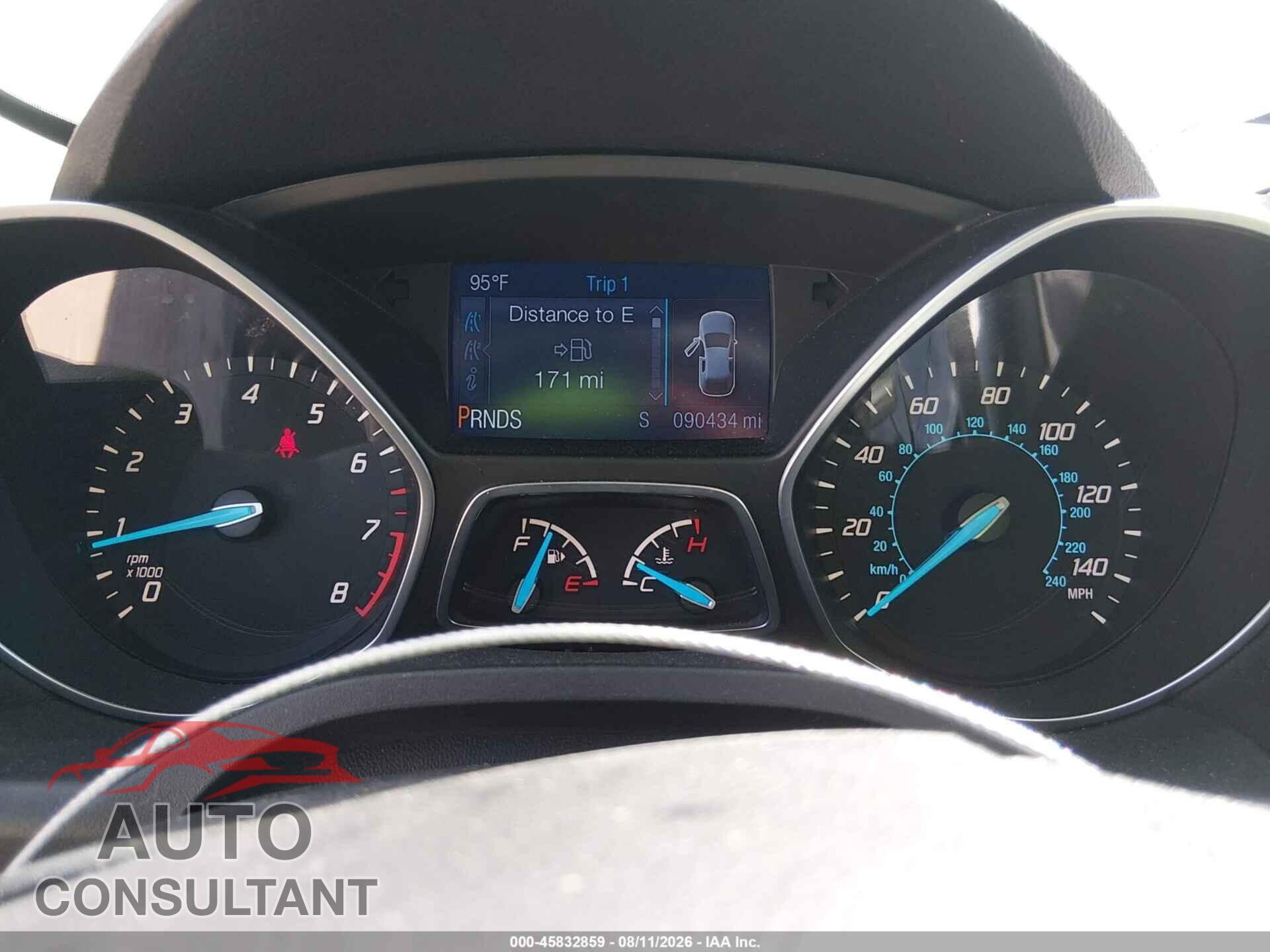 FORD ESCAPE 2015 - 1FMCU0GX8FUC31875