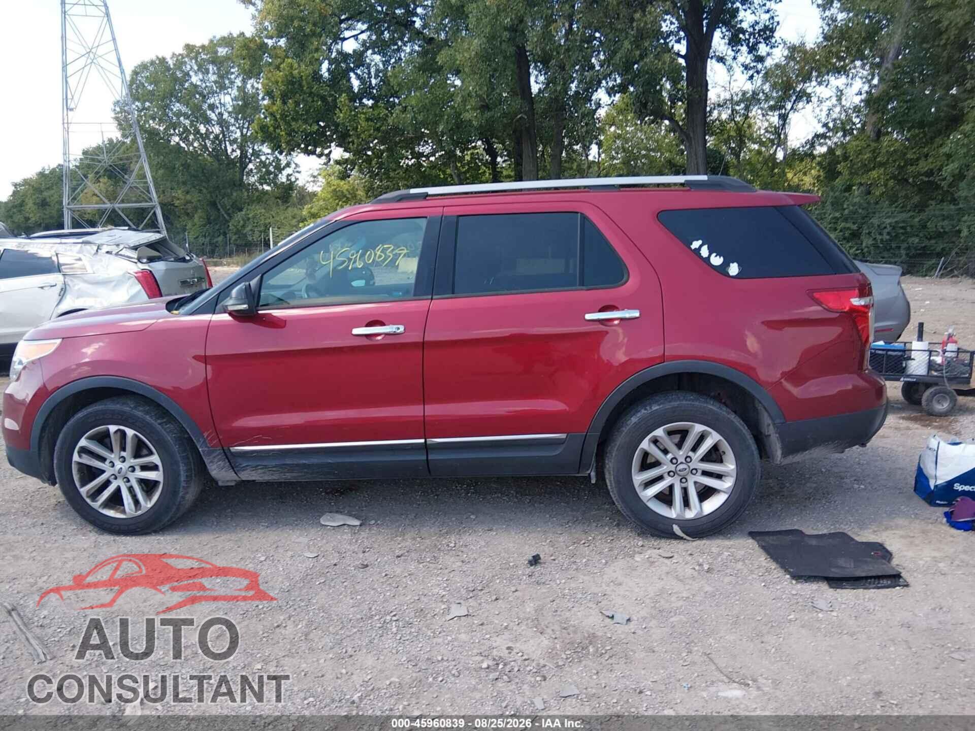 FORD EXPLORER 2013 - 1FM5K8D88DGA78808