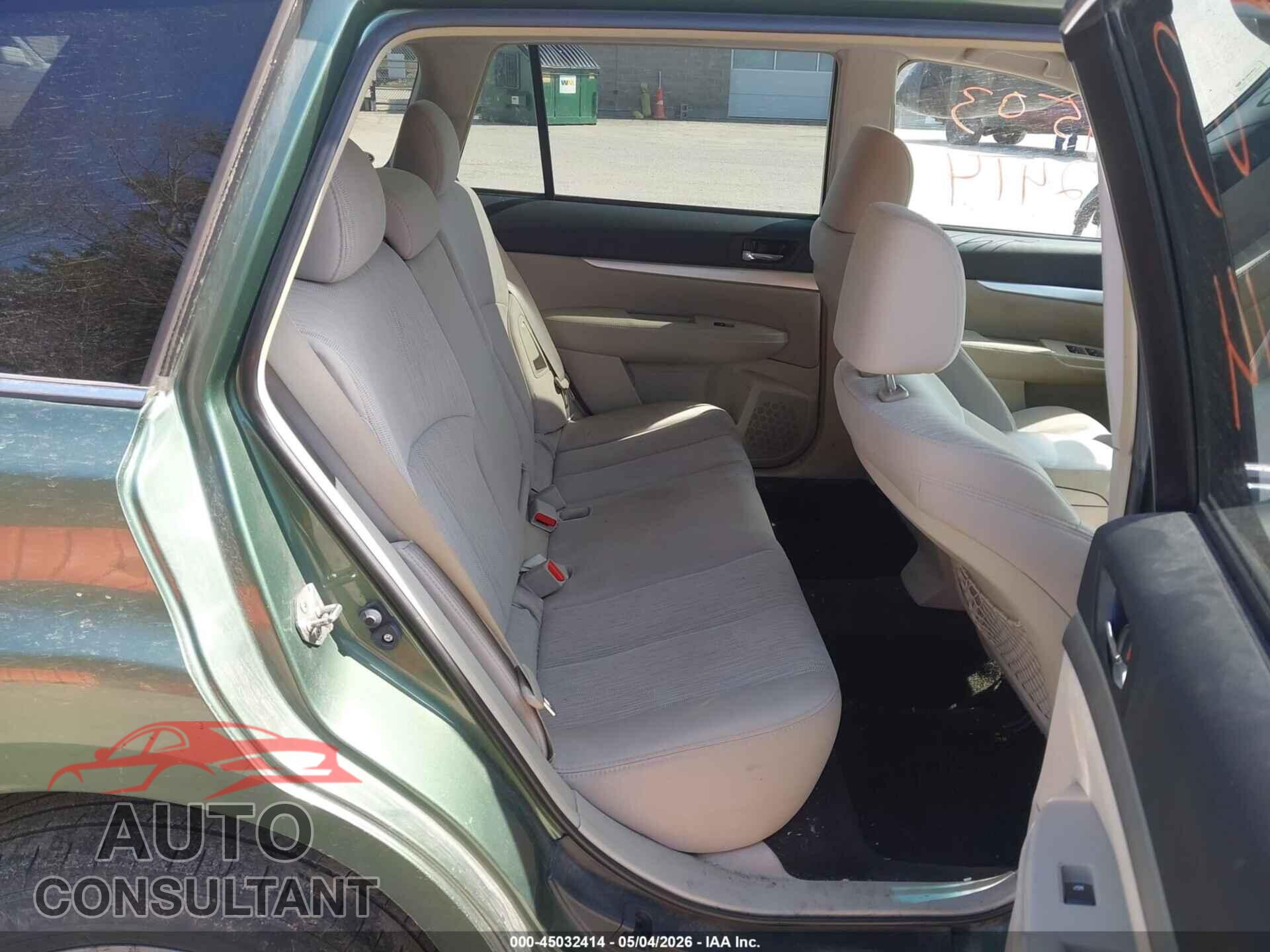 SUBARU OUTBACK 2013 - 4S4BRBCC7D3239836