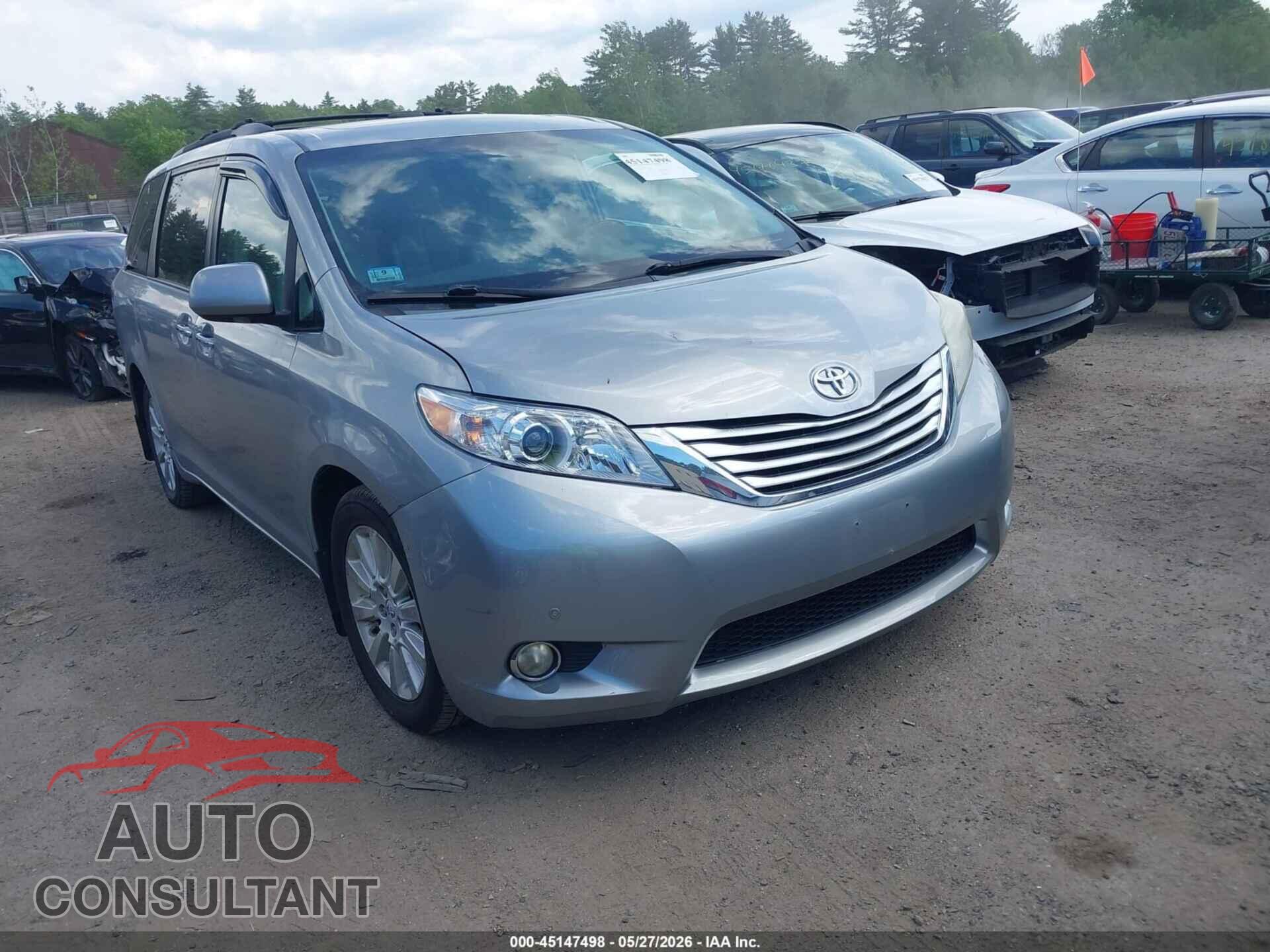 TOYOTA SIENNA 2011 - 5TDDK3DC2BS008795