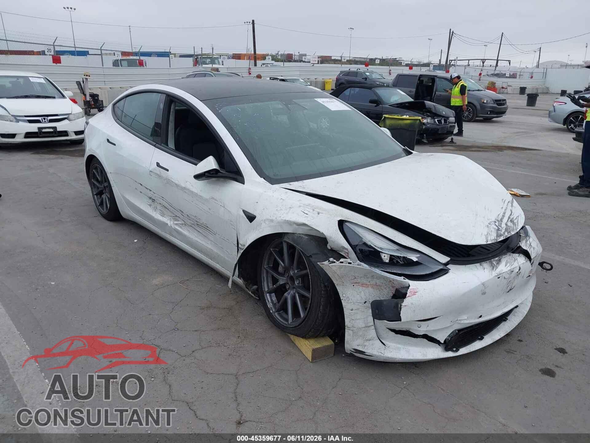 TESLA MODEL 3 2021 - 5YJ3E1EA8MF074960