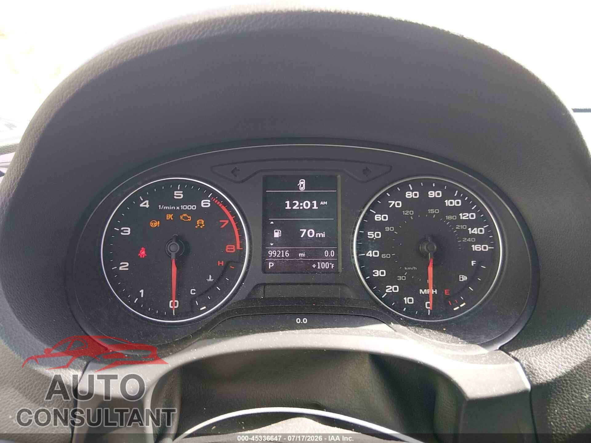 AUDI A3 2015 - WAUACGFF9F1077711