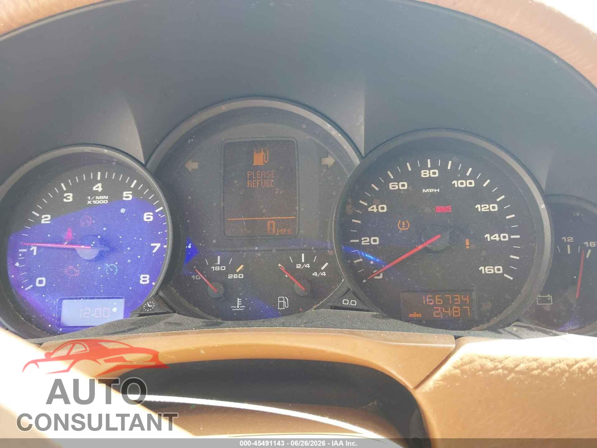 PORSCHE CAYENNE 2010 - WP1AA2APXALA01227