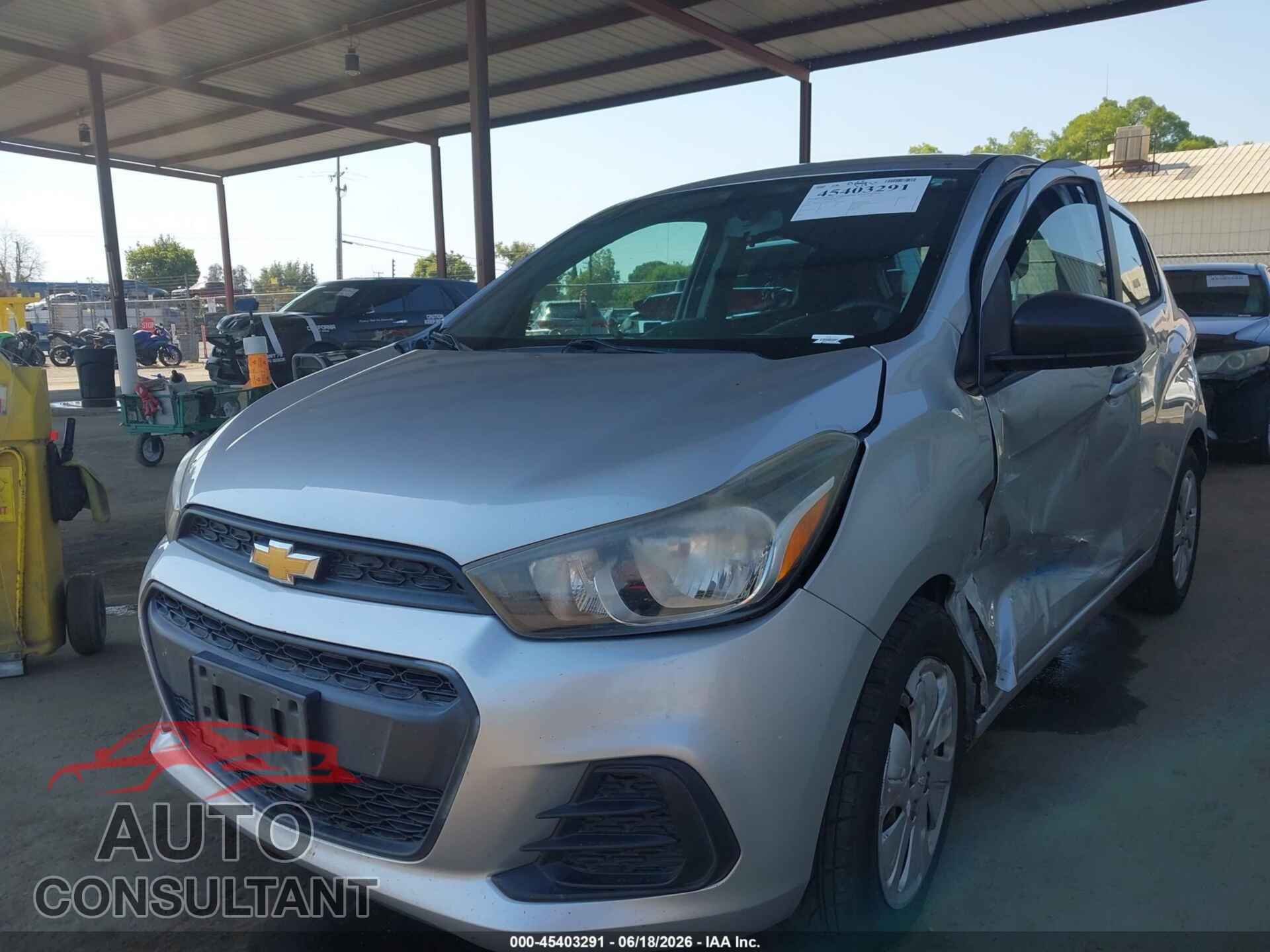 CHEVROLET SPARK 2017 - KL8CB6SA9HC751052
