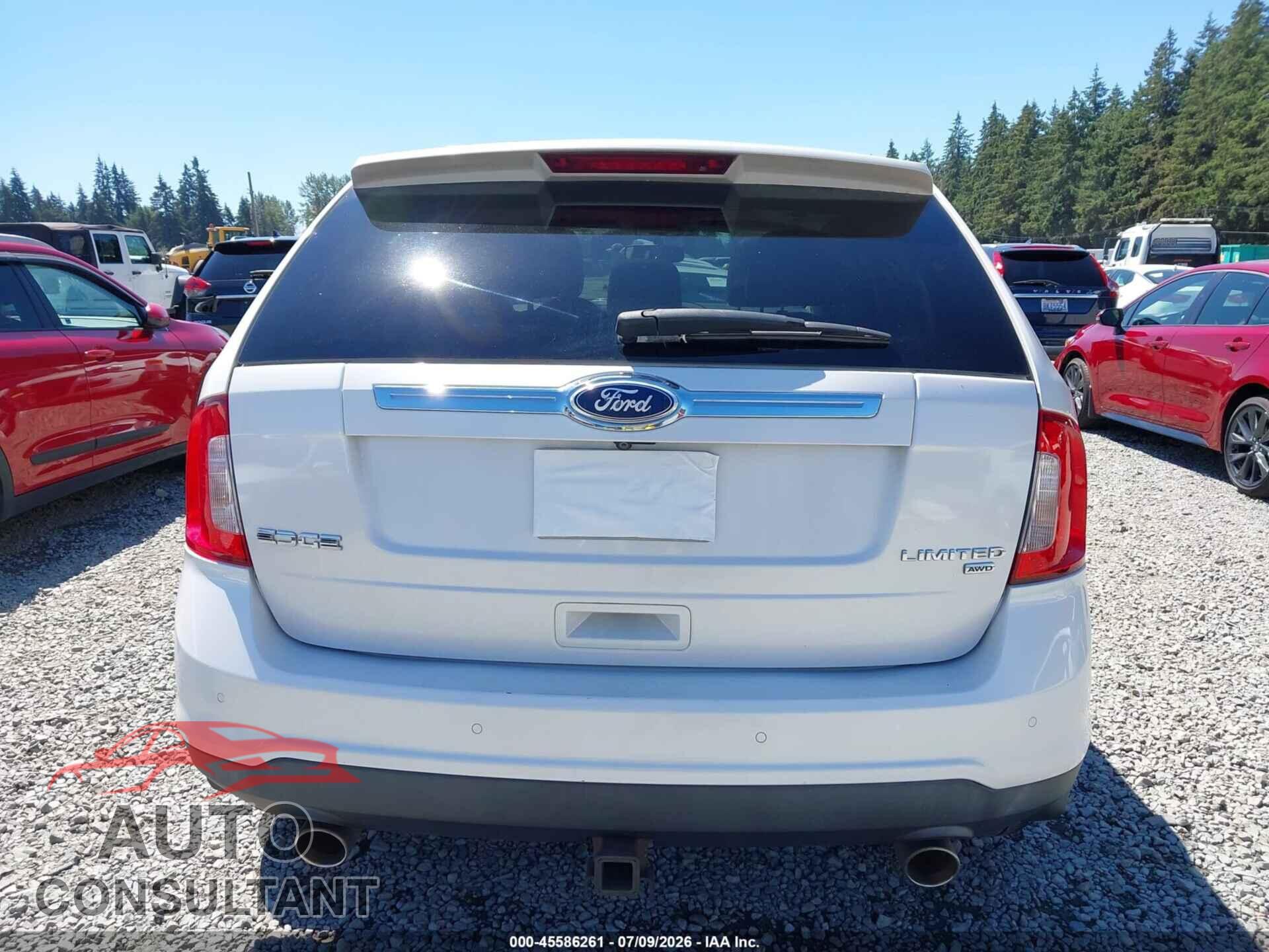 FORD EDGE 2011 - 2FMDK4KCXBBA61783