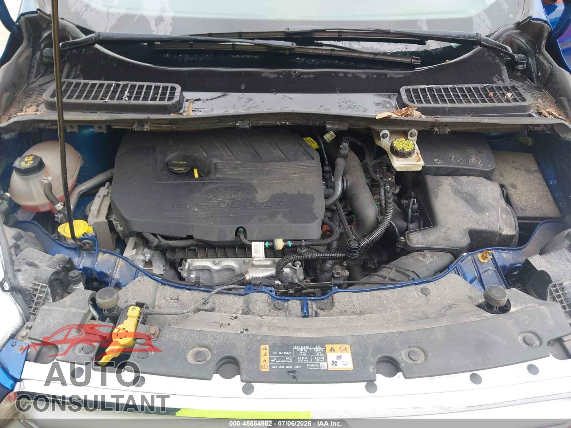 FORD ESCAPE 2018 - 1FMCU9GDXJUD31060