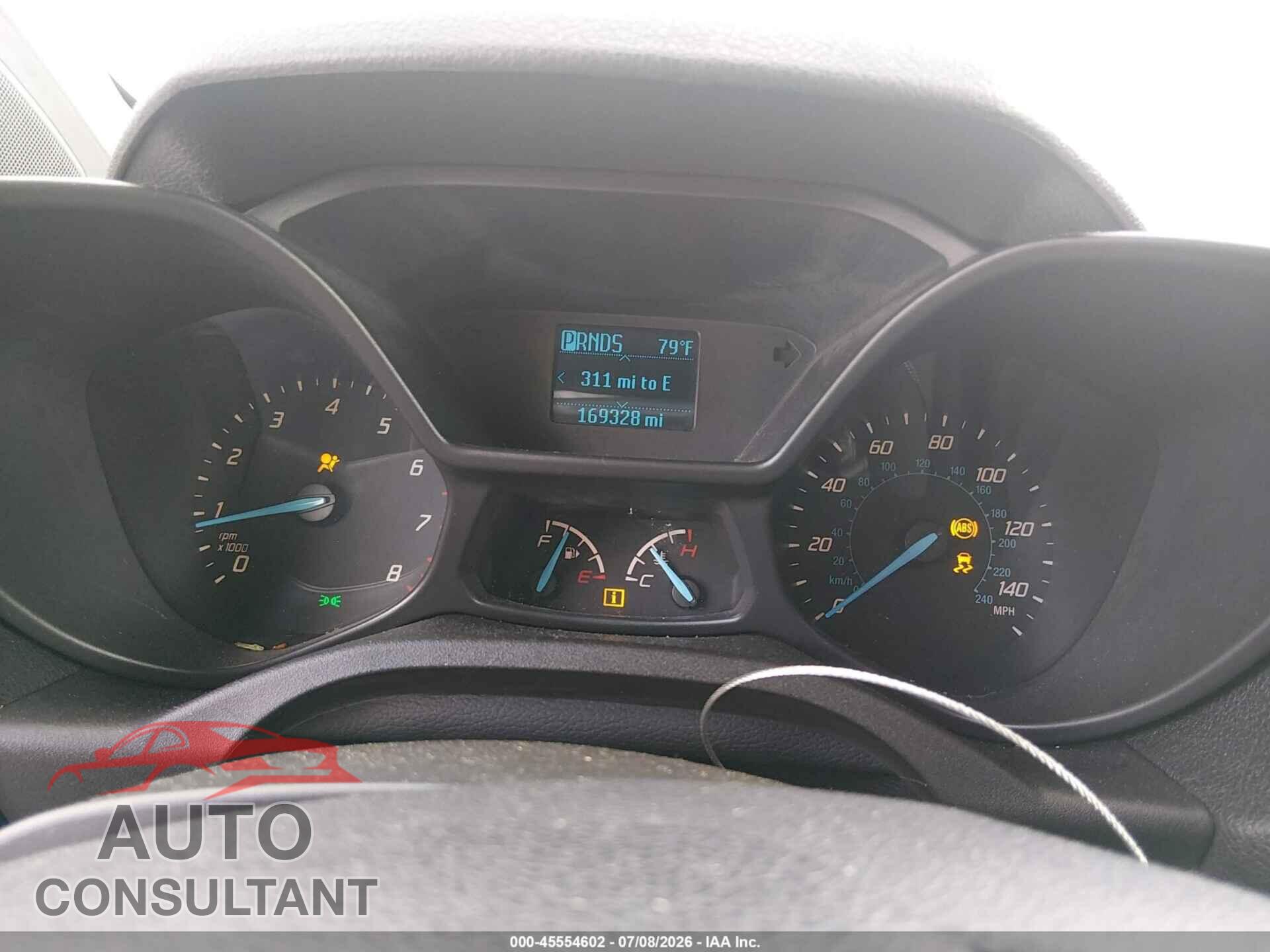 FORD TRANSIT CONNECT 2017 - NM0LS7F78H1327253