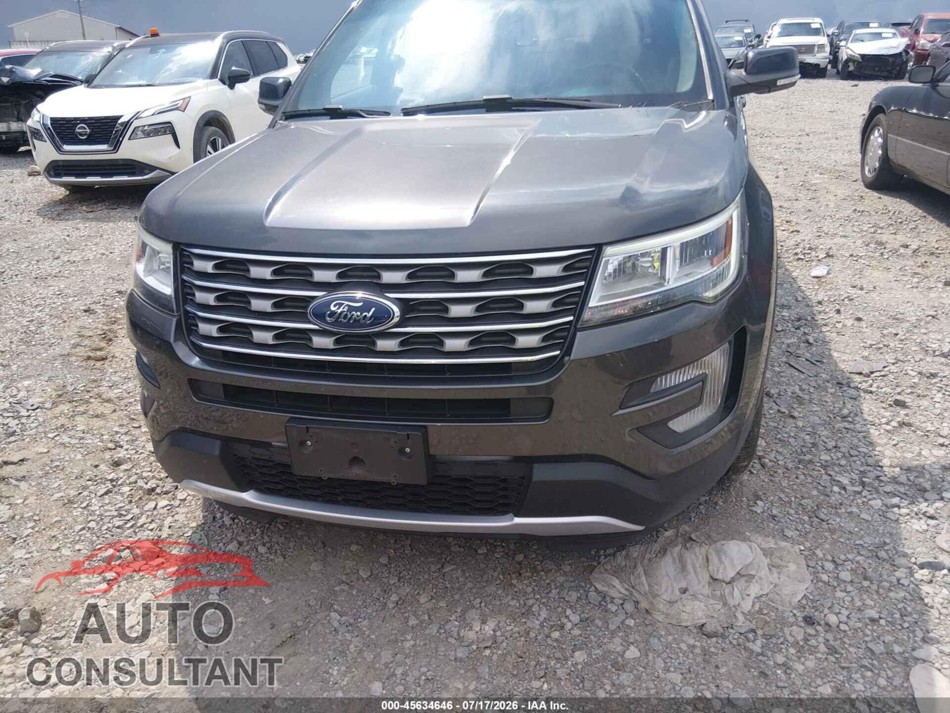 FORD EXPLORER 2017 - 1FM5K7D80HGA01642