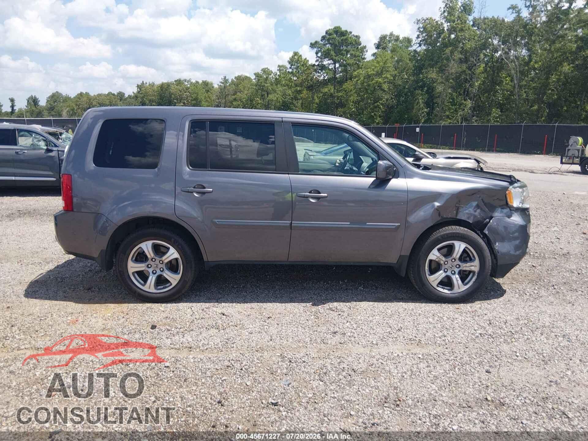 HONDA PILOT 2014 - 5FNYF4H68EB030812