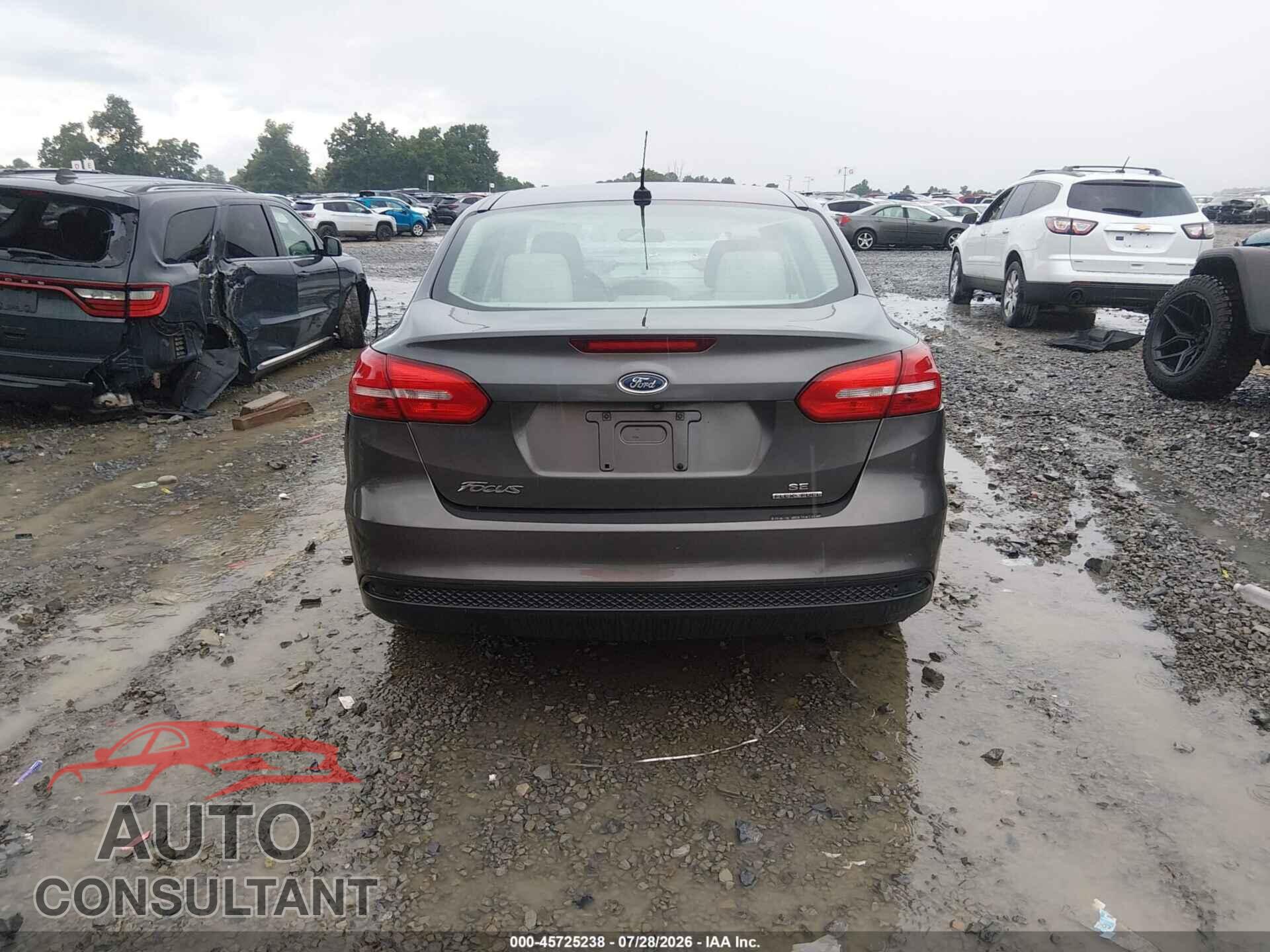 FORD FOCUS 2016 - 1FADP3F26GL207188