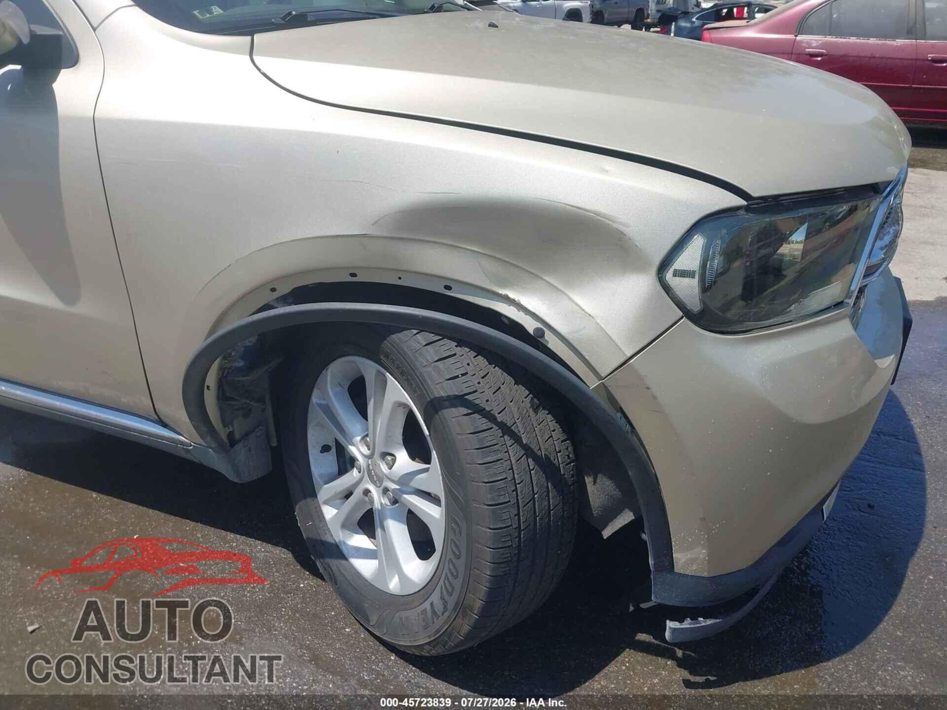 DODGE DURANGO 2011 - 1D4RE4GG5BC638459