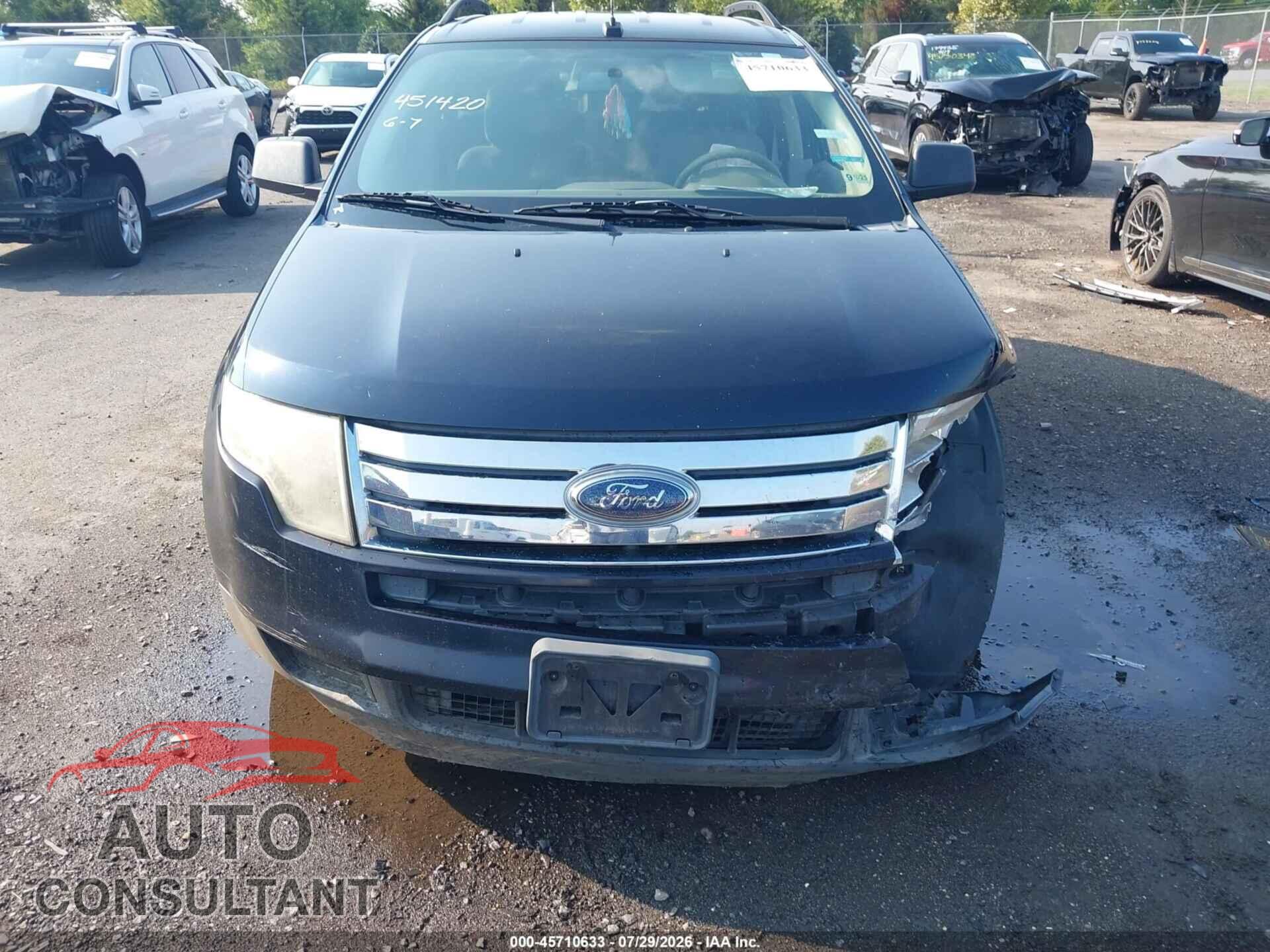 FORD EDGE 2010 - 2FMDK3GCXABA73191