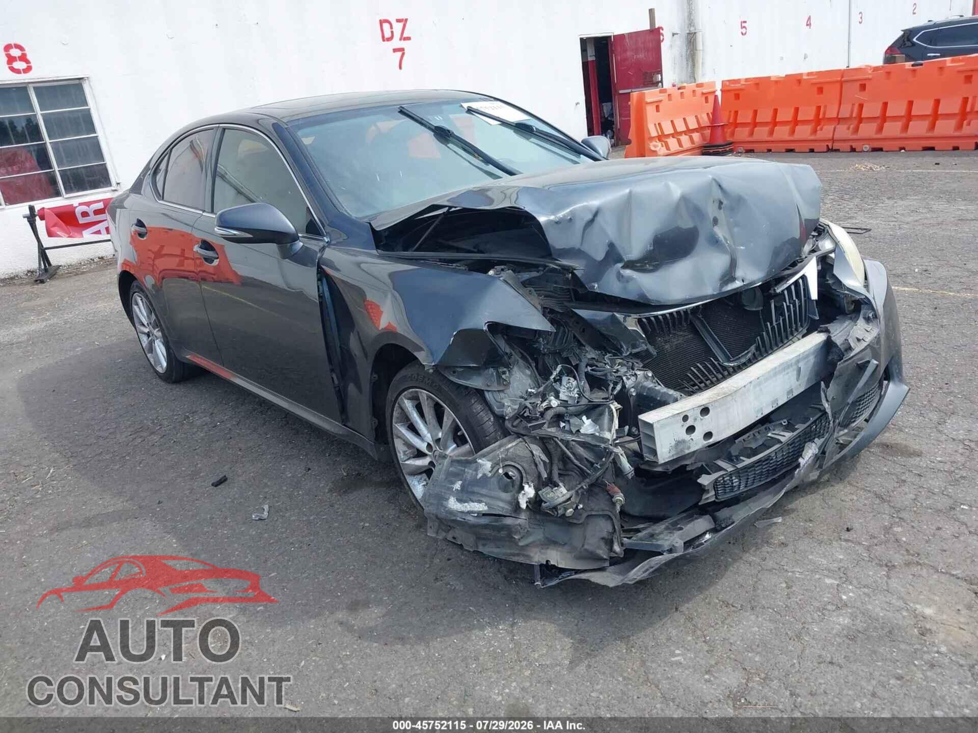 LEXUS IS 250 2010 - JTHBF5C20A2098761