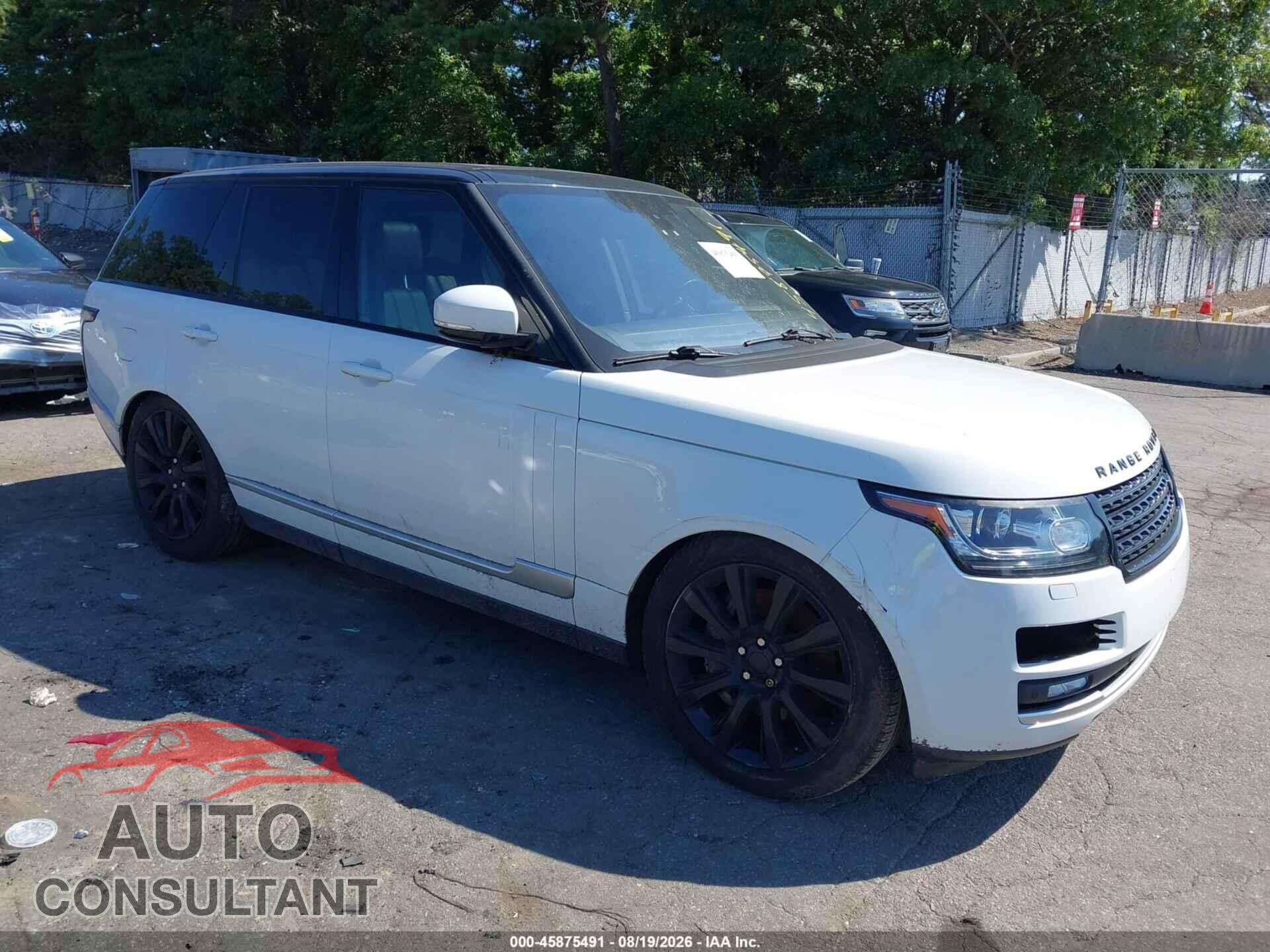 LAND ROVER RANGE ROVER 2016 - SALGS2EF2GA298100