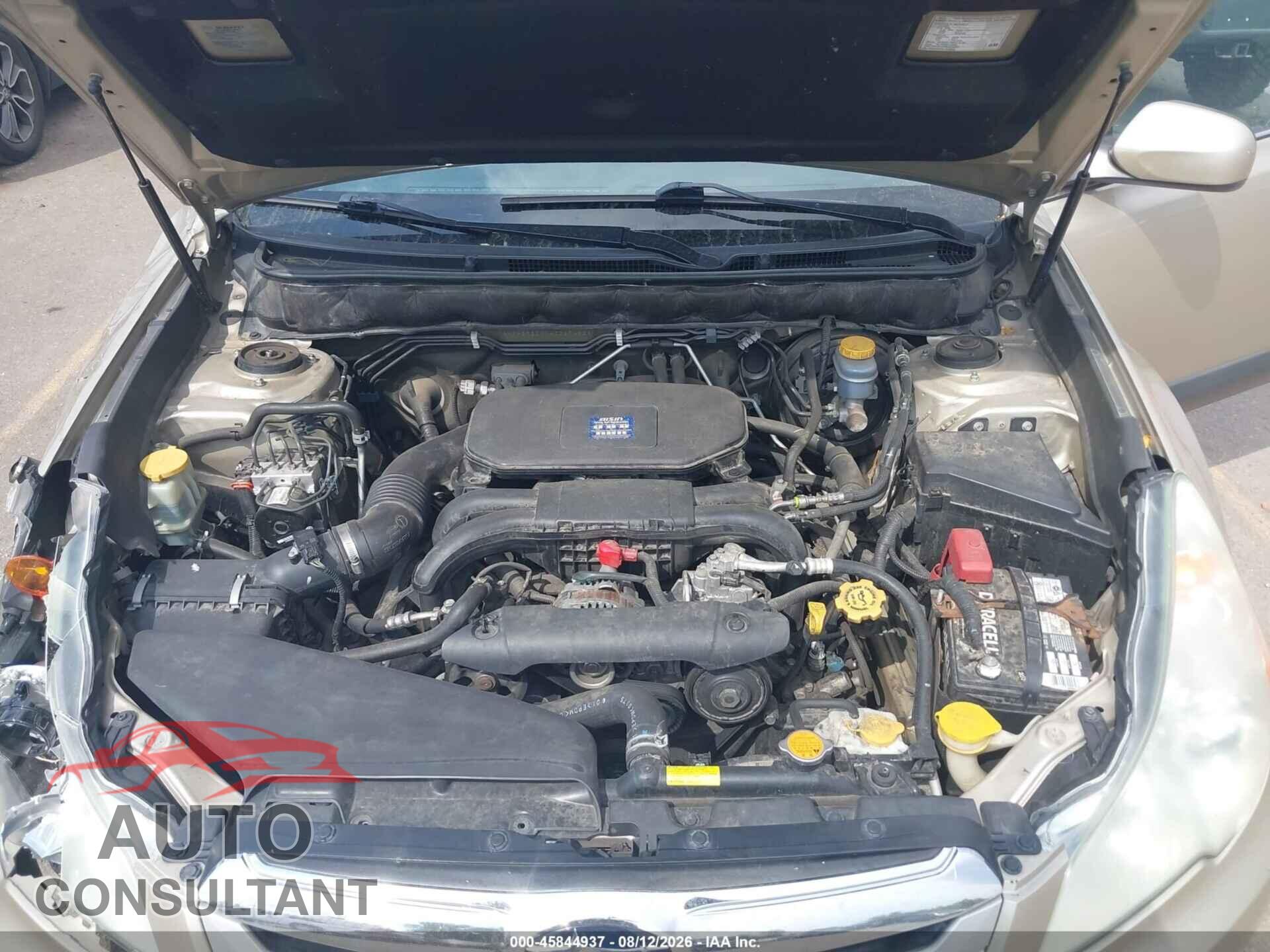 SUBARU OUTBACK 2010 - 4S4BRBCC7A3369482