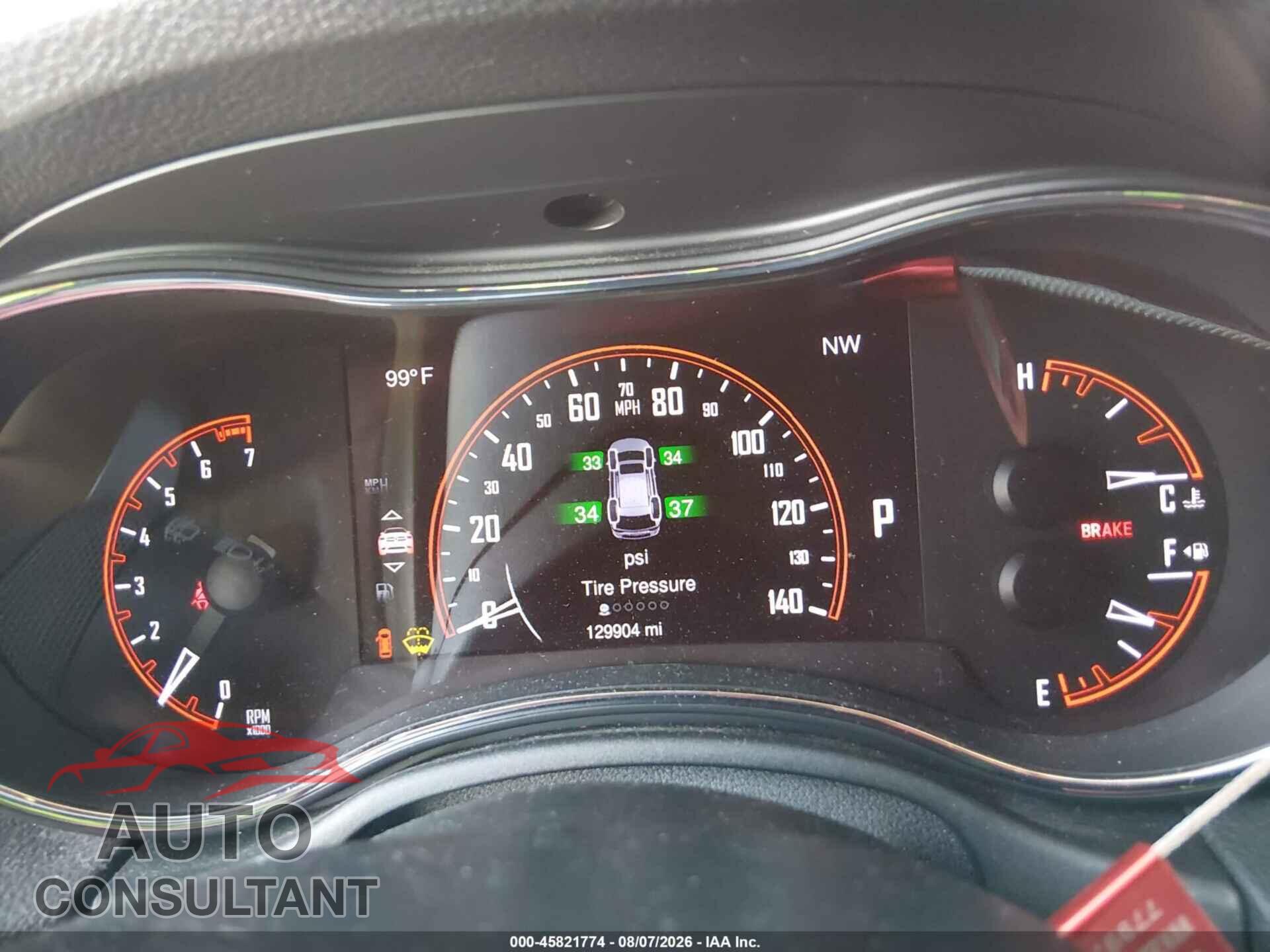 DODGE DURANGO 2015 - 1C4RDHAG1FC222513