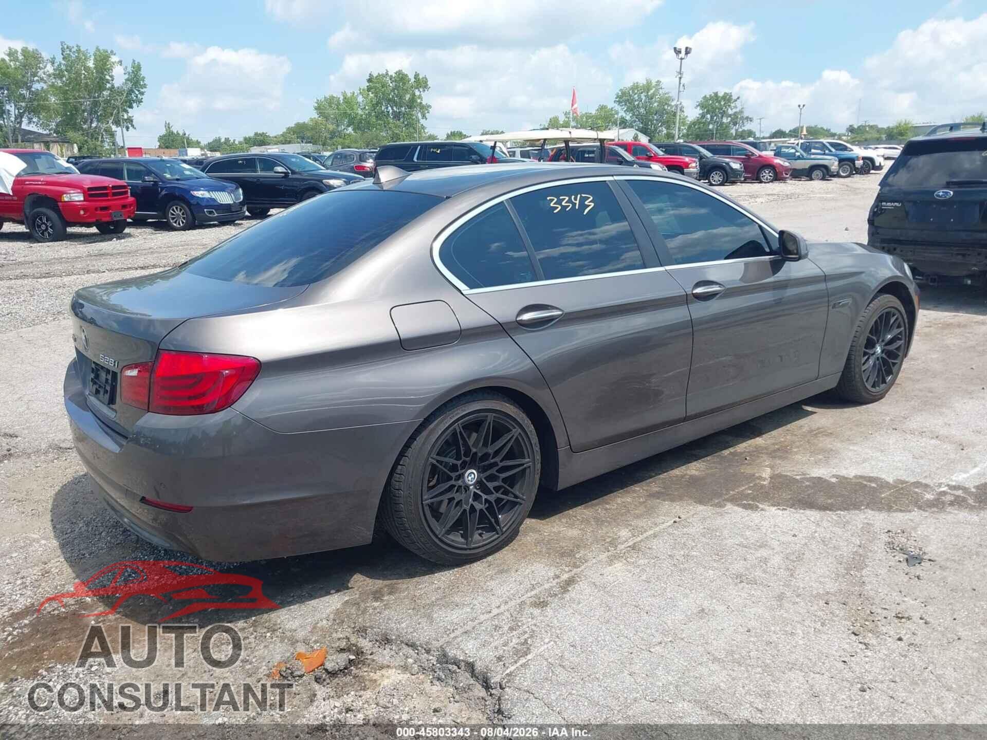BMW 528I 2013 - WBAXH5C51DD111499