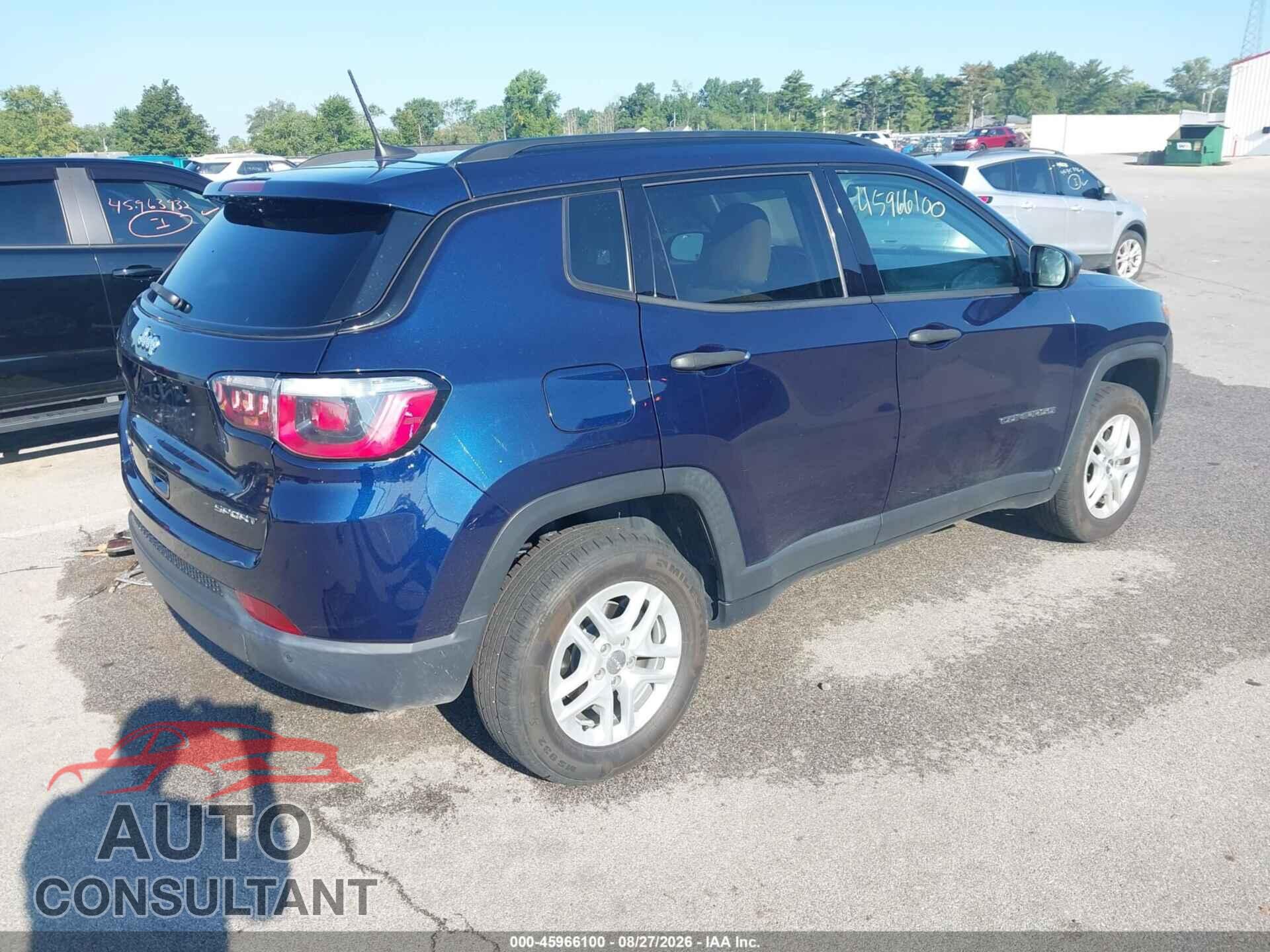 JEEP COMPASS 2018 - 3C4NJDAB3JT168598
