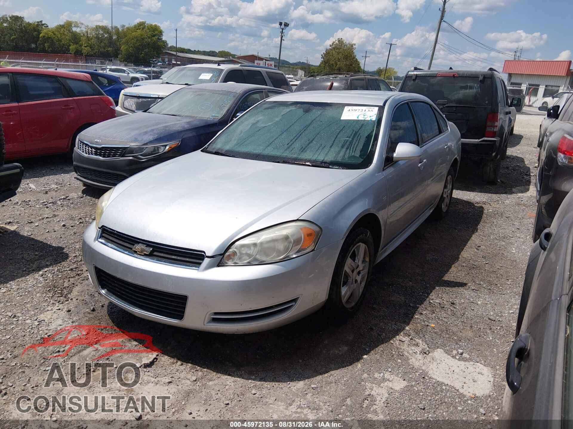 CHEVROLET IMPALA 2011 - 2G1WF5EK3B1127521