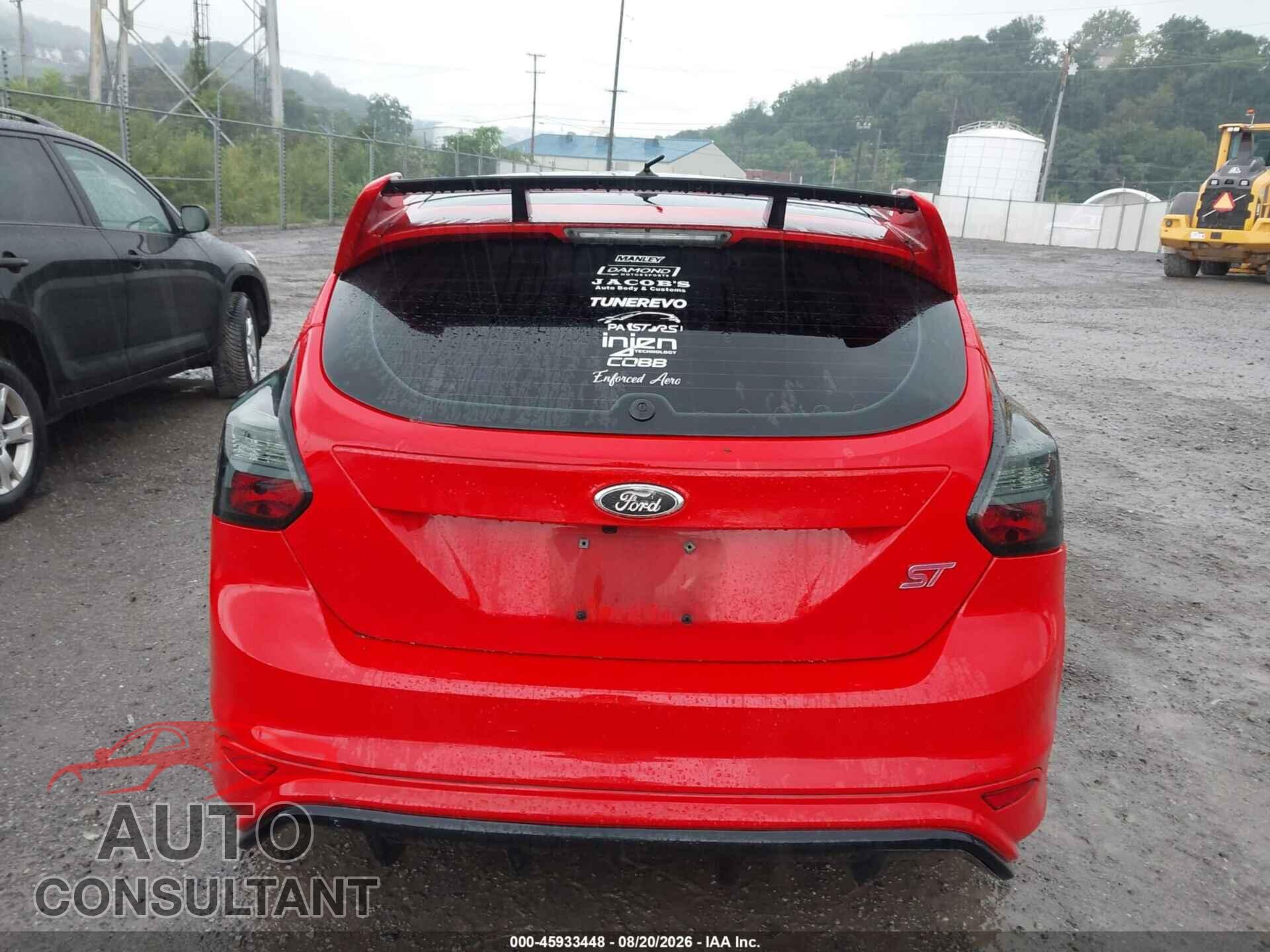 FORD FOCUS ST 2014 - 1FADP3L96EL202197