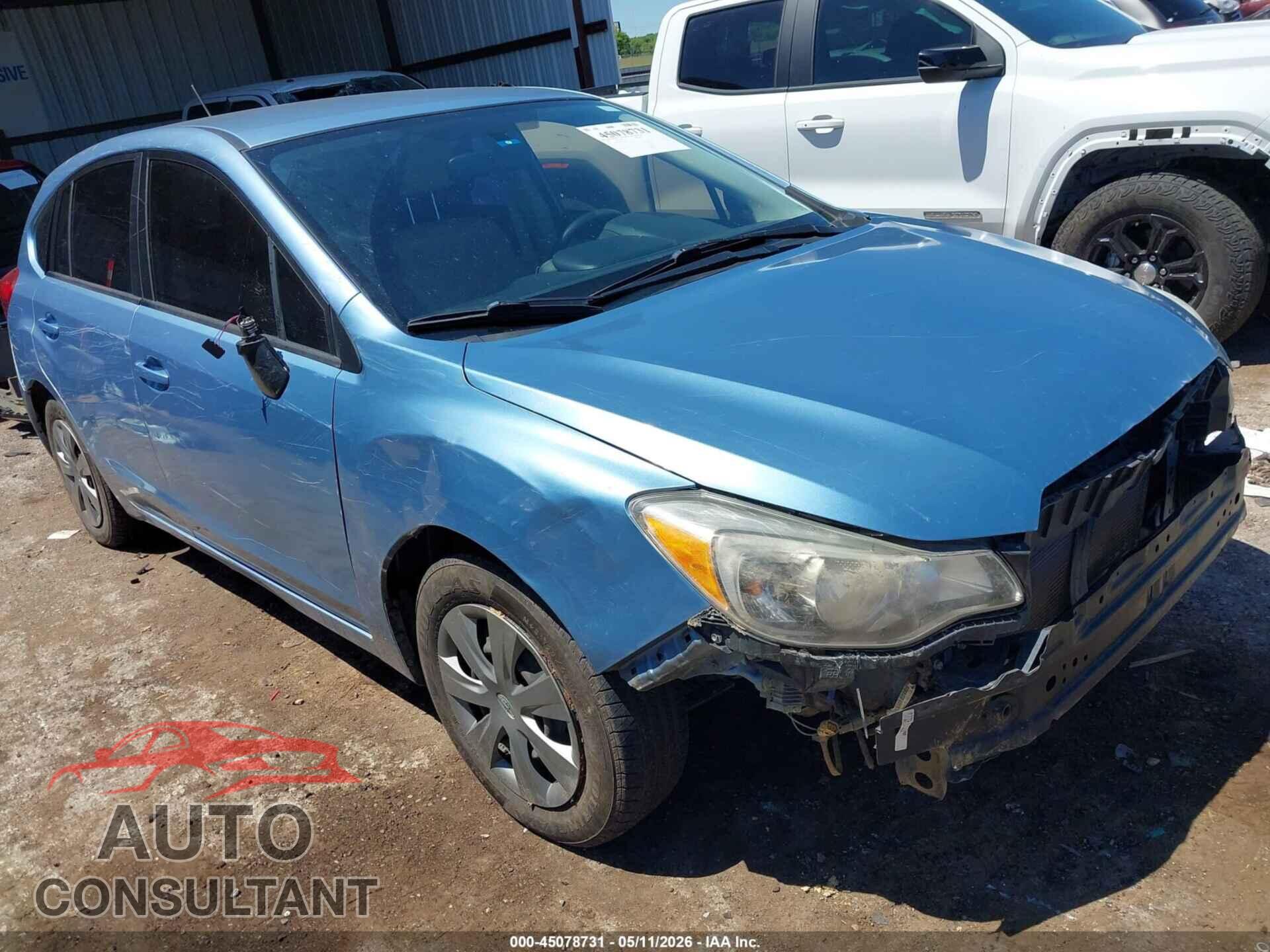 SUBARU IMPREZA 2012 - JF1GPAA65CH214268