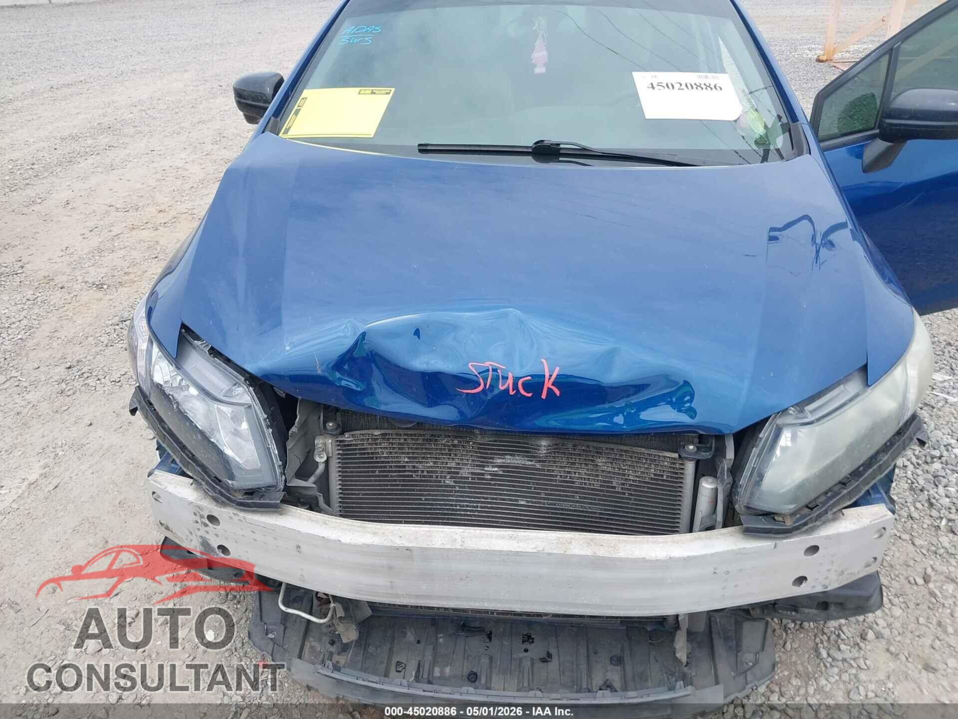 HONDA CIVIC 2014 - 19XFB2F83EE081779