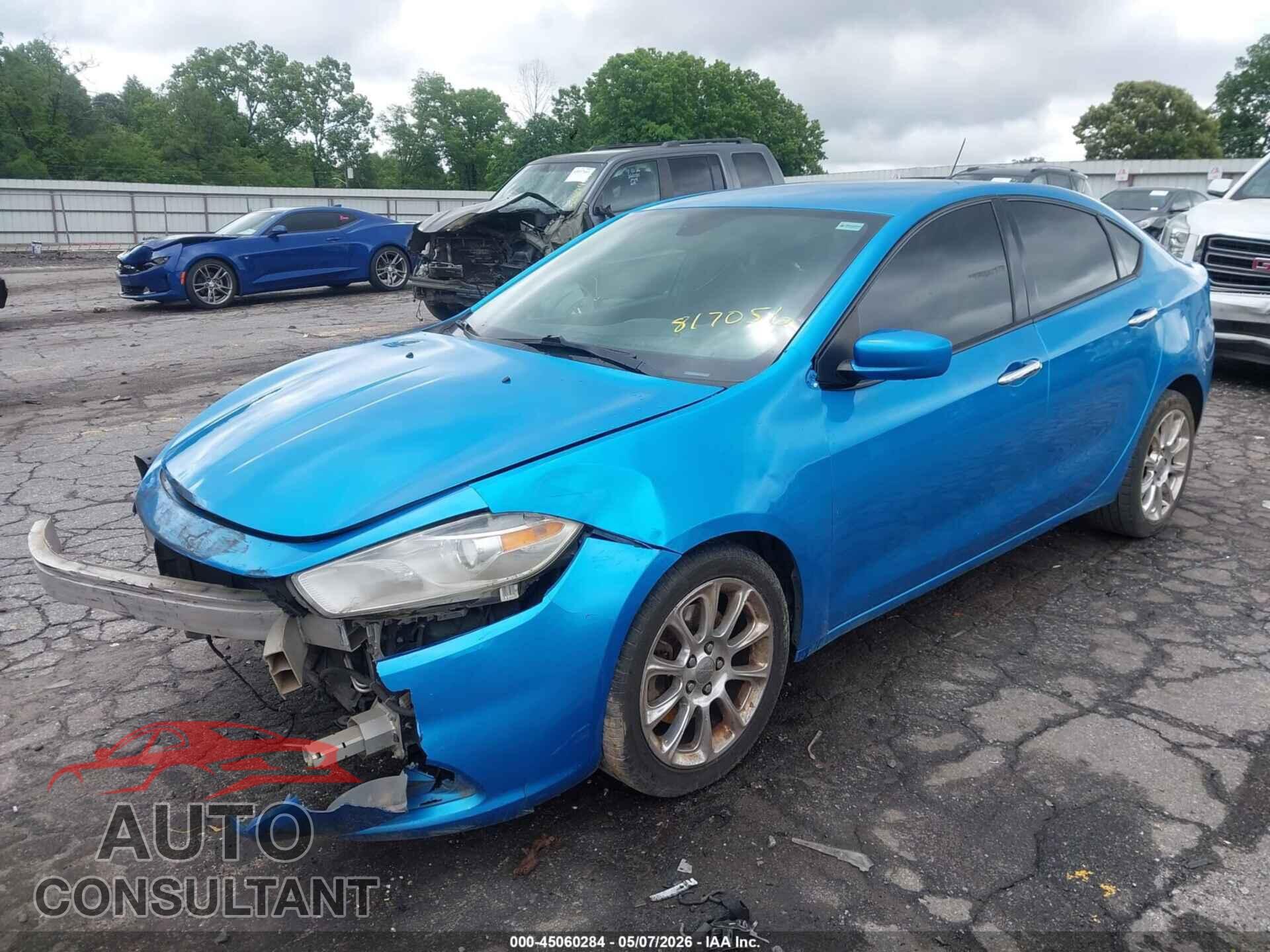 DODGE DART 2016 - 1C3CDFFA7GD817056