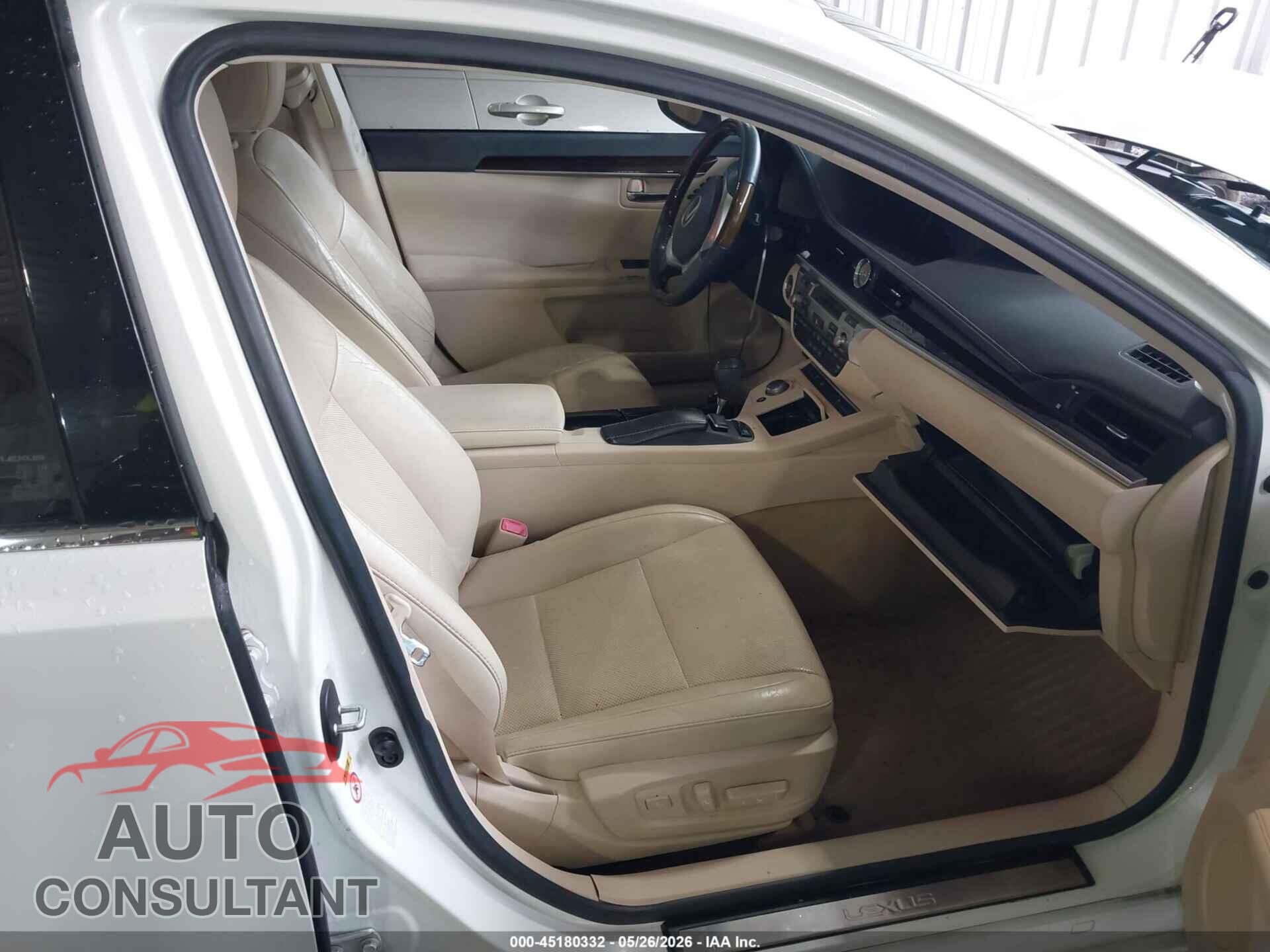 LEXUS ES 350 2013 - JTHBK1GG5D2043186