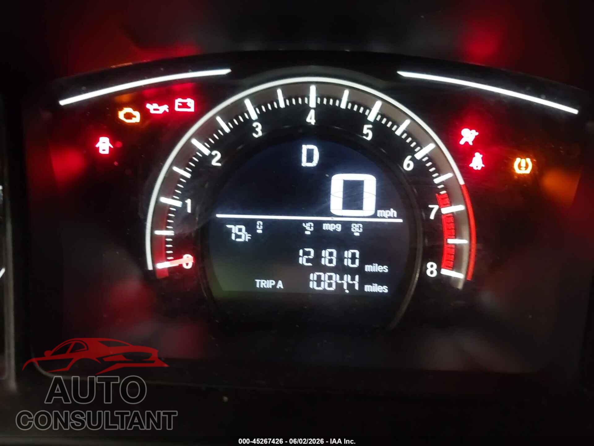 HONDA CIVIC 2017 - 2HGFC2F58HH539183