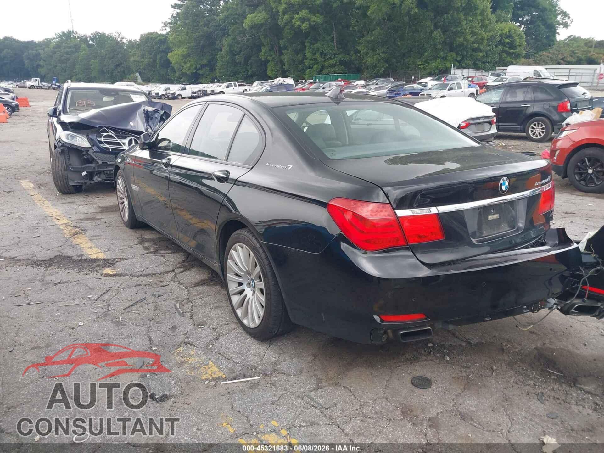 BMW ACTIVEHYBRID 750 2012 - WBAKX6C56CC197173