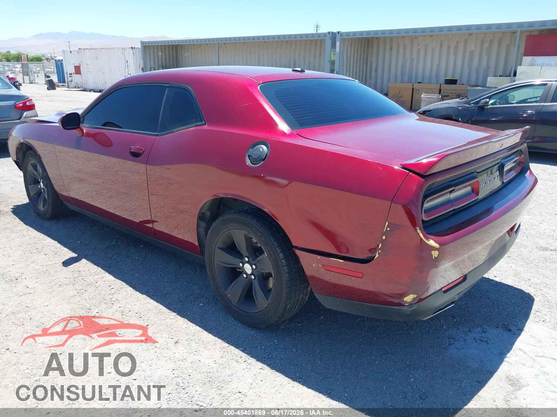 DODGE CHALLENGER 2020 - 2C3CDZAG0LH206442