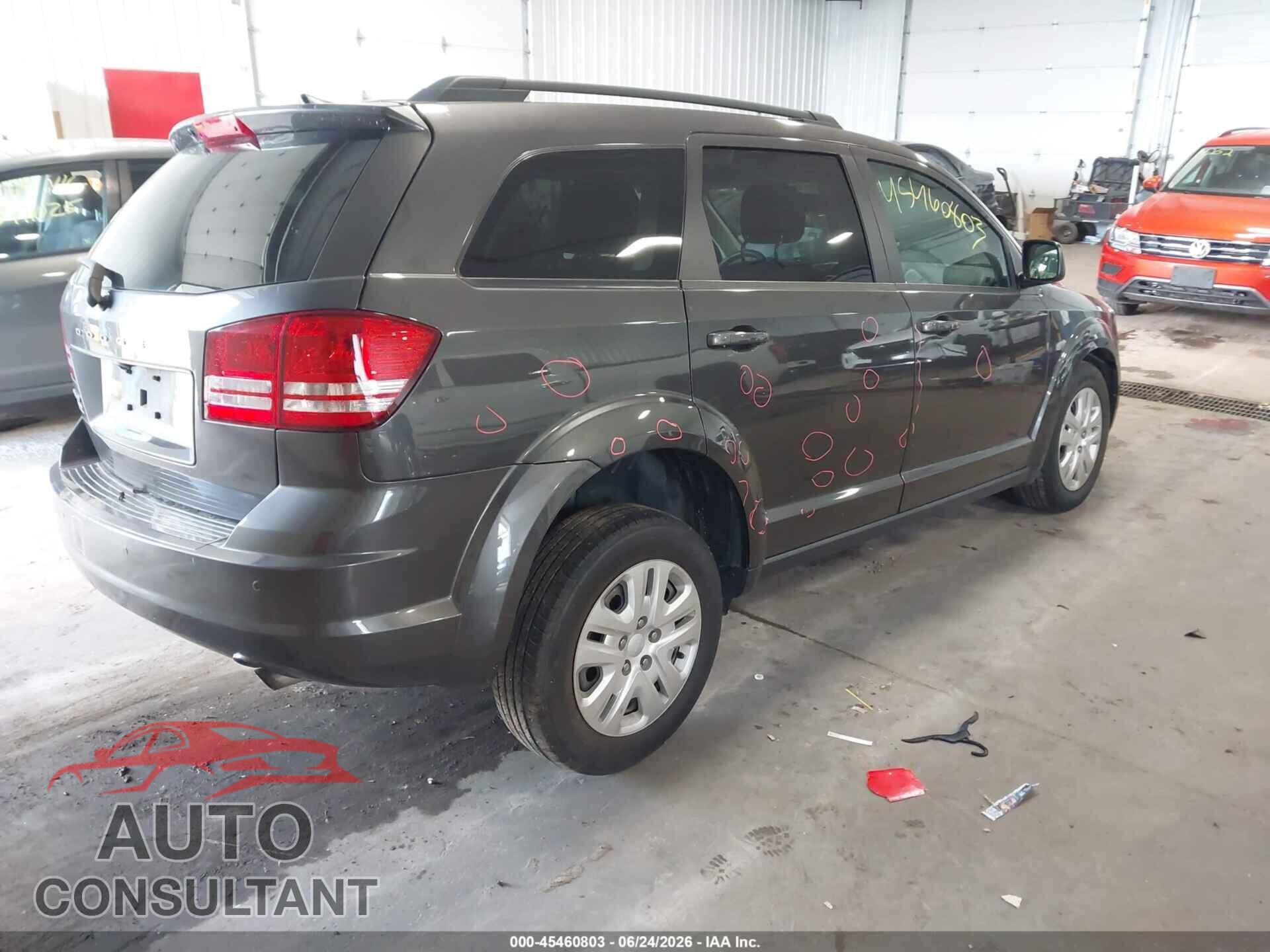 DODGE JOURNEY 2020 - 3C4PDCAB3LT260677