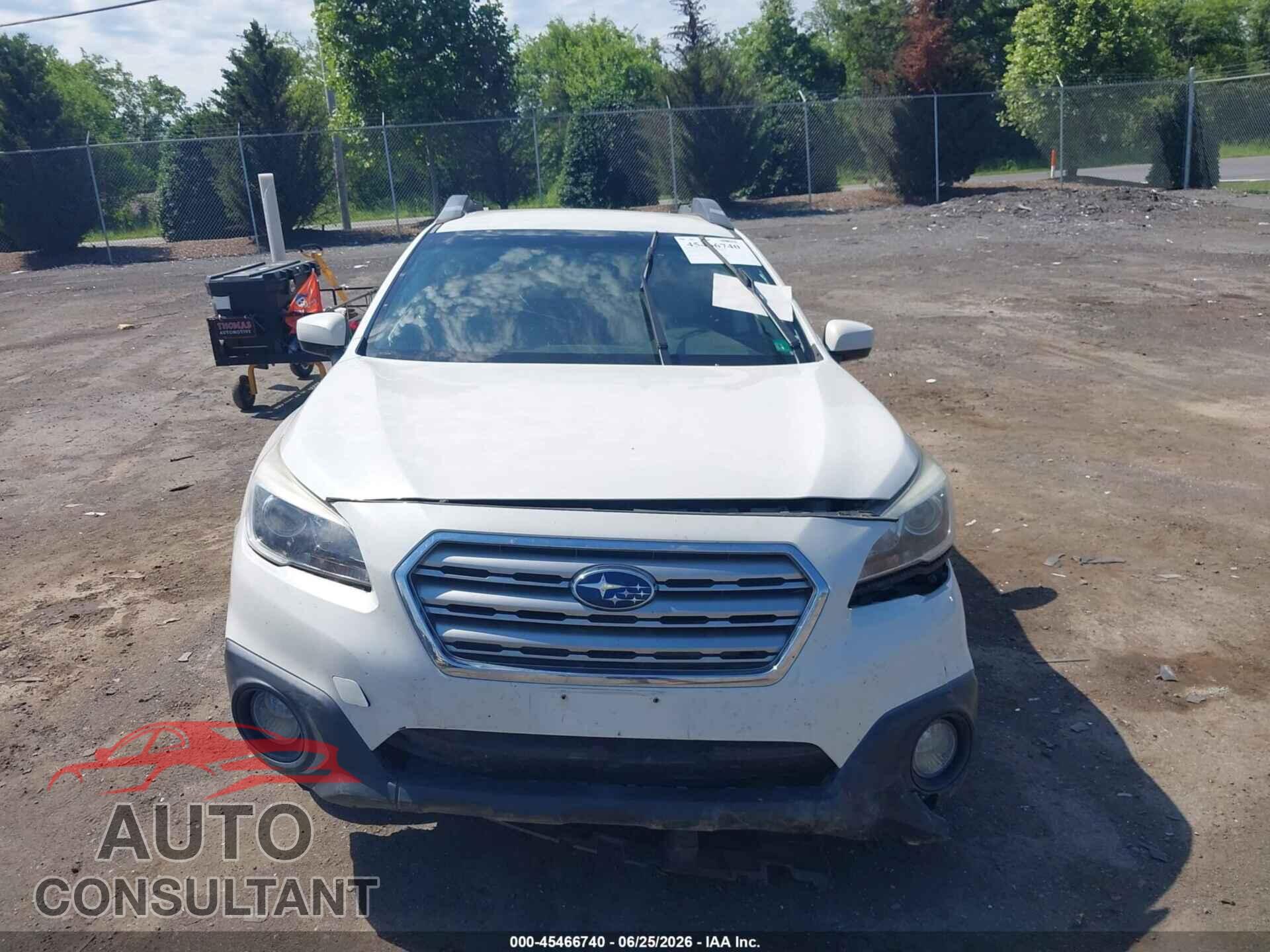 SUBARU OUTBACK 2017 - 4S4BSACC9H3317876