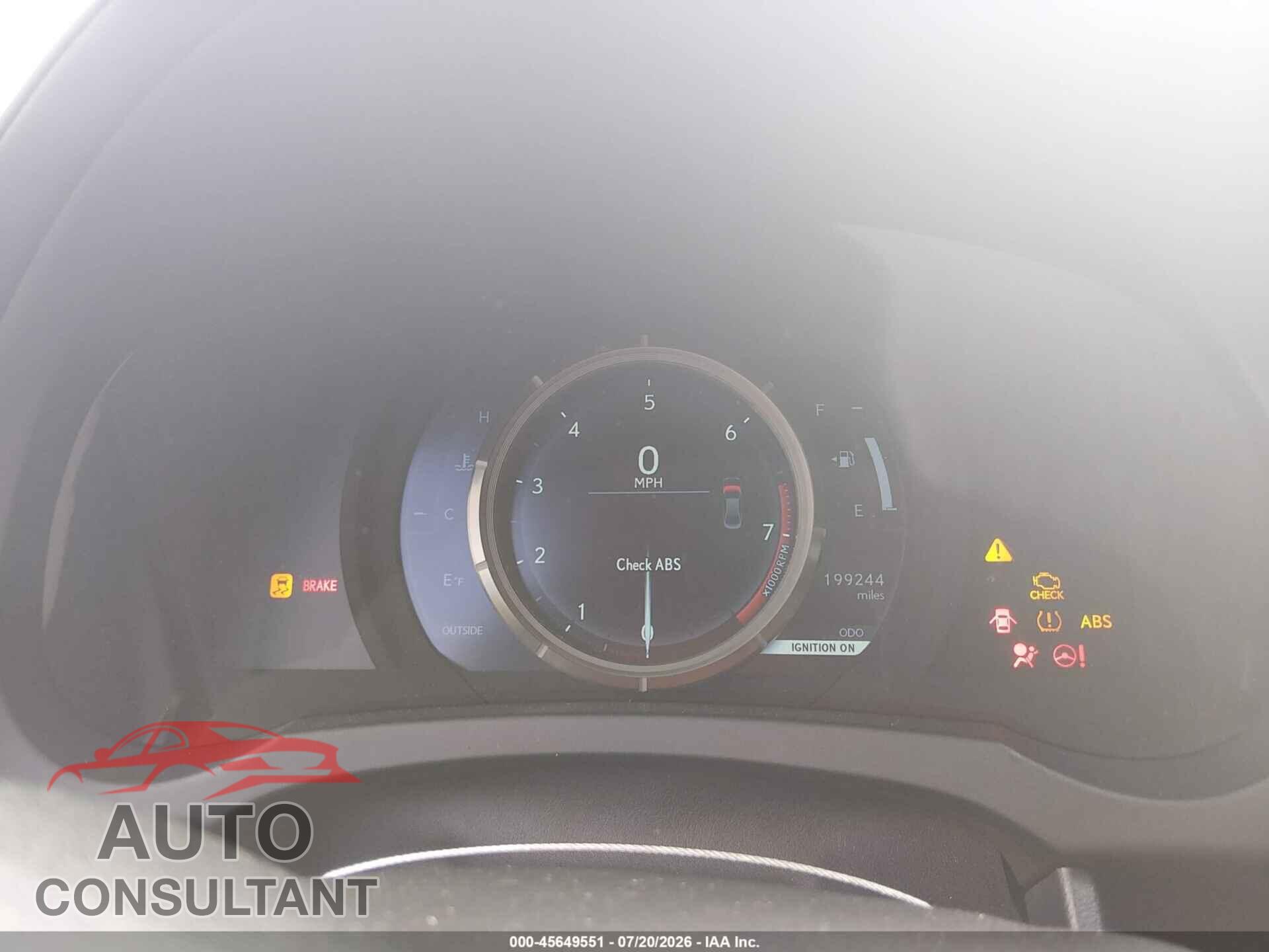 LEXUS IS 350 2014 - JTHCE1D21E5001974