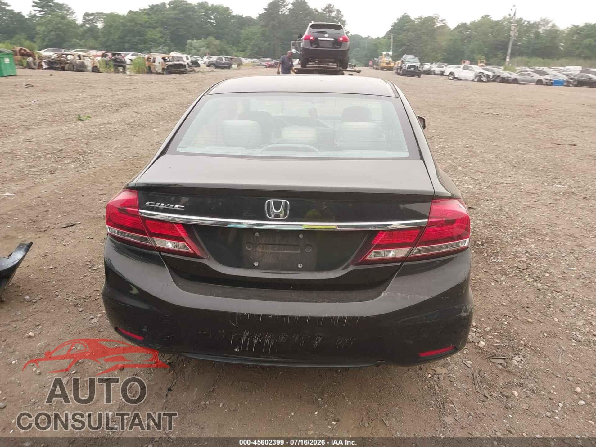 HONDA CIVIC 2013 - 2HGFB2F52DH592877