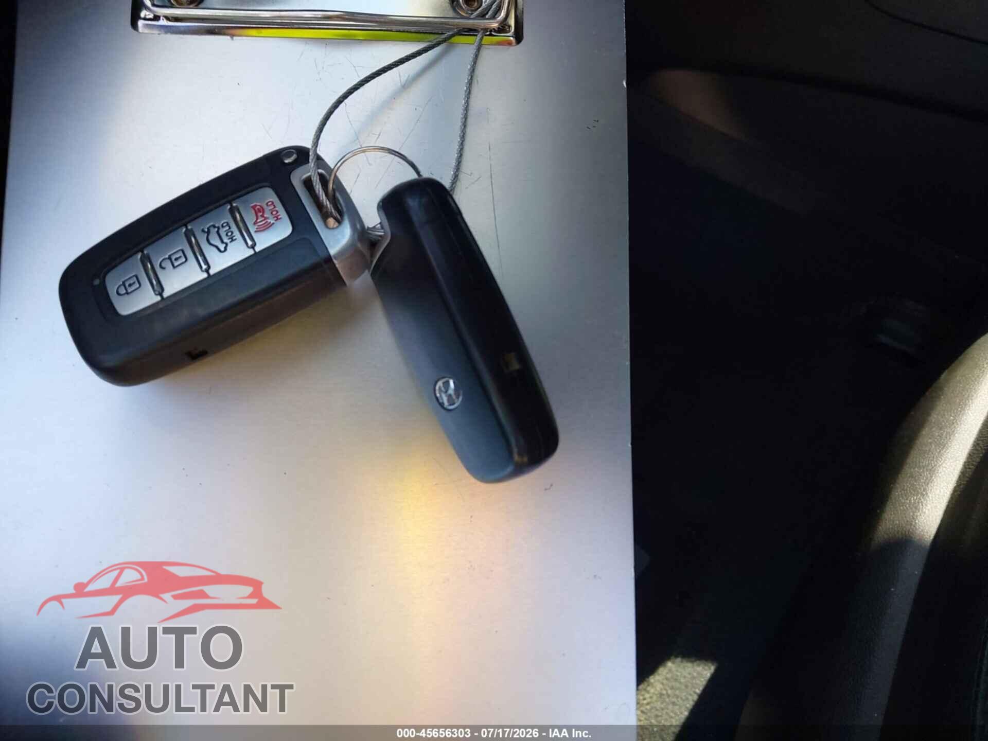 HYUNDAI SONATA 2012 - 5NPEC4AC0CH387315