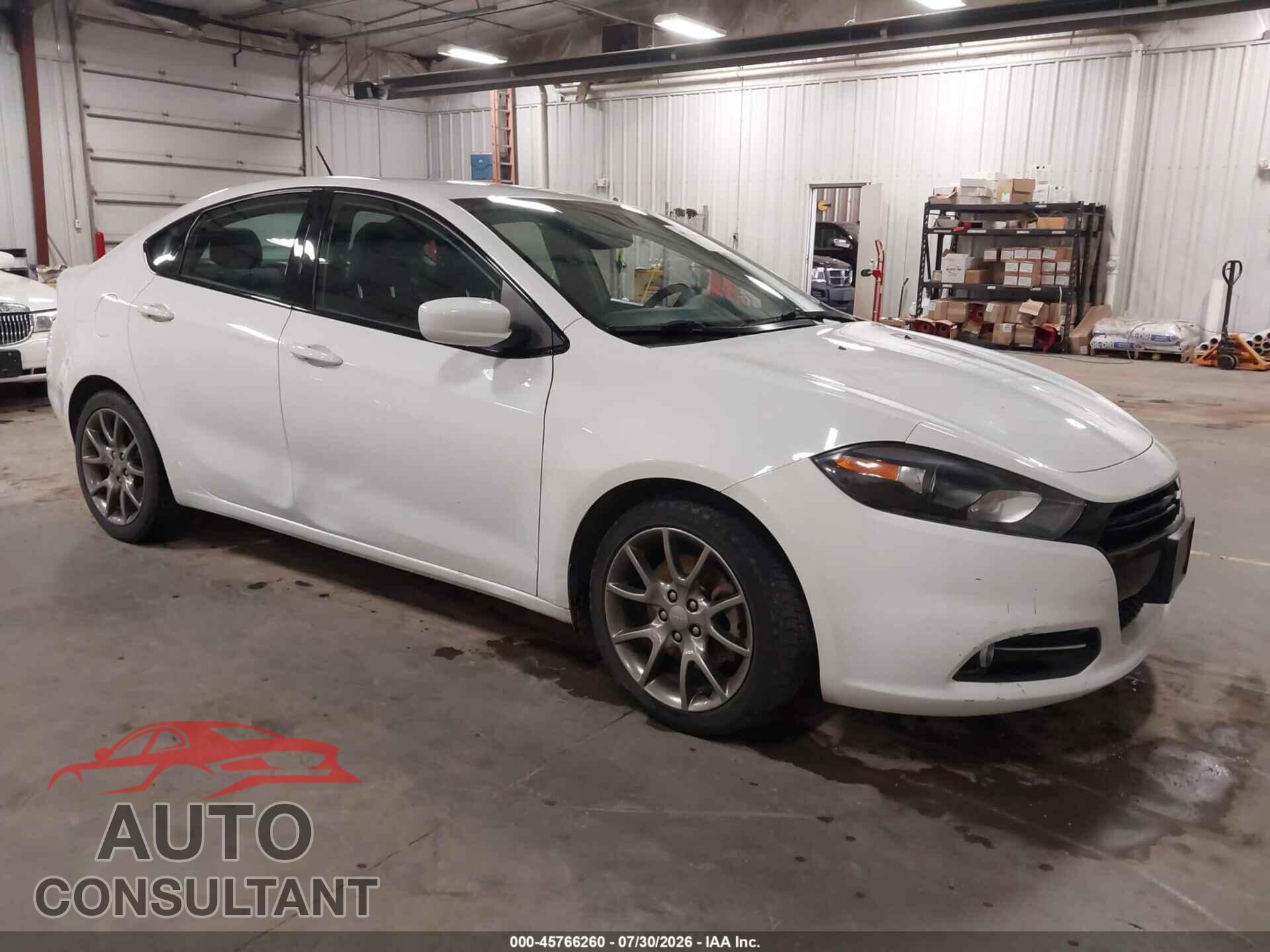 DODGE DART 2015 - 1C3CDFBB9FD201016