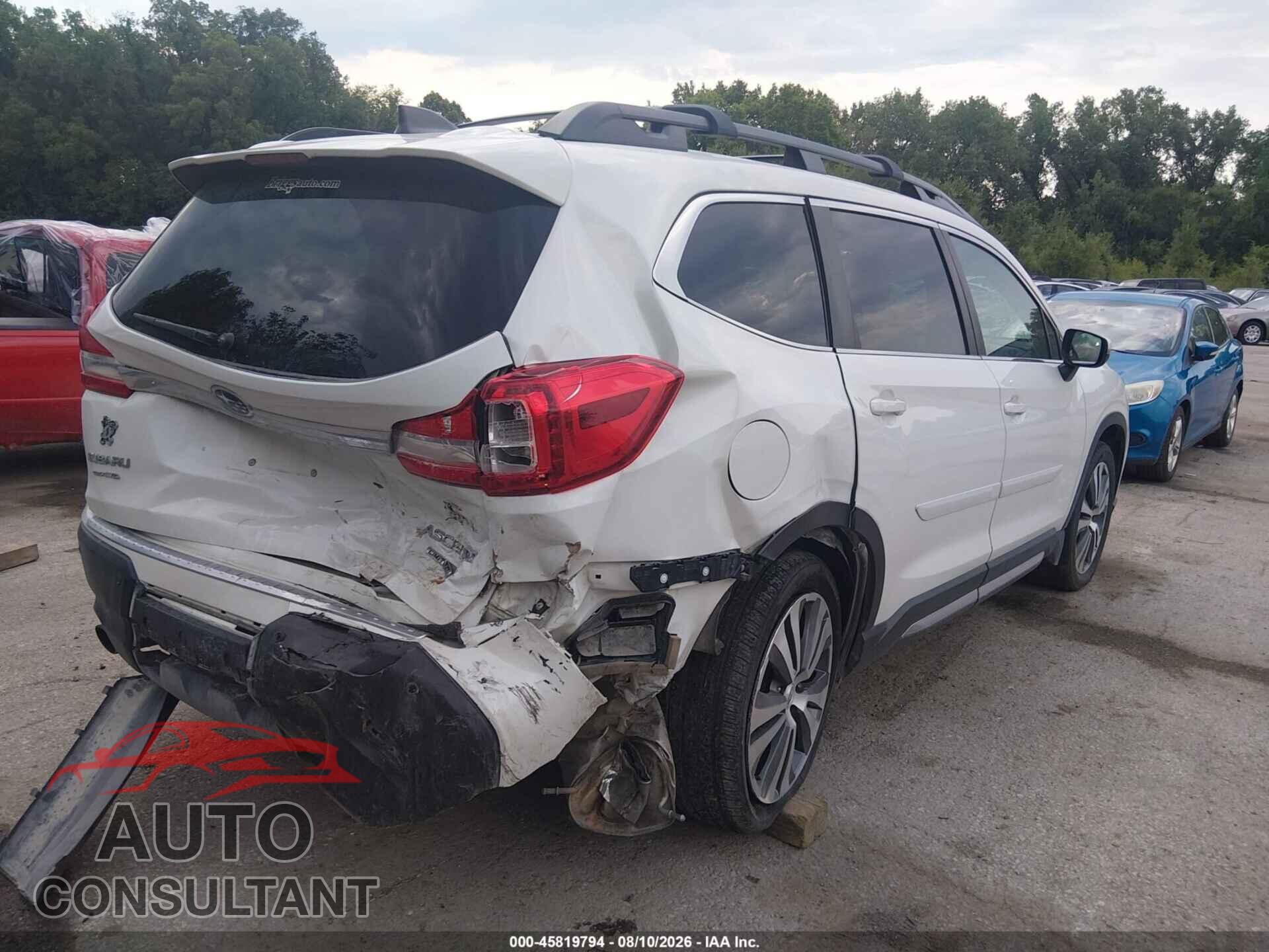 SUBARU ASCENT 2020 - 4S4WMAPD7L3427686