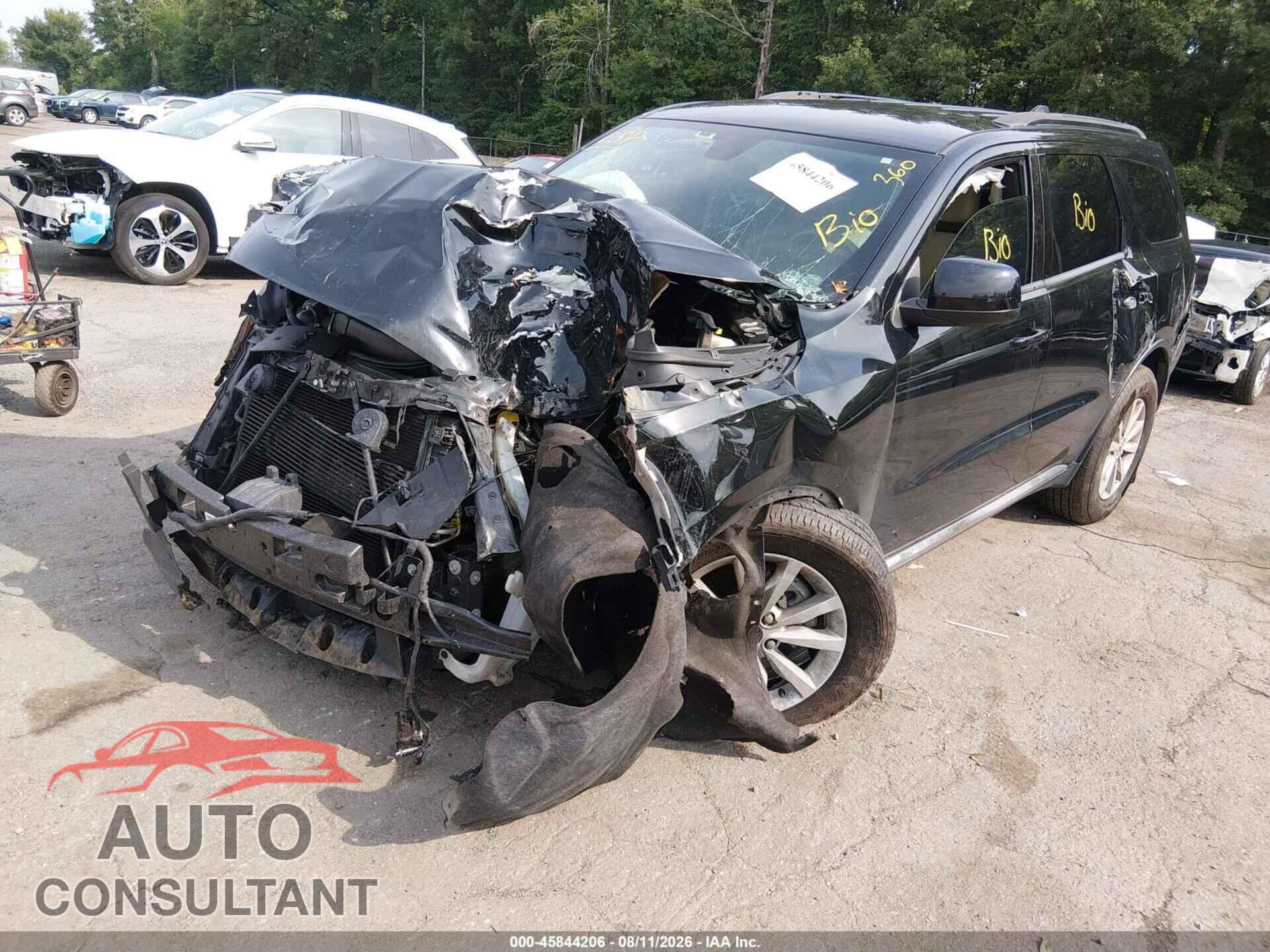 DODGE DURANGO 2019 - 1C4RDJAG9KC744498