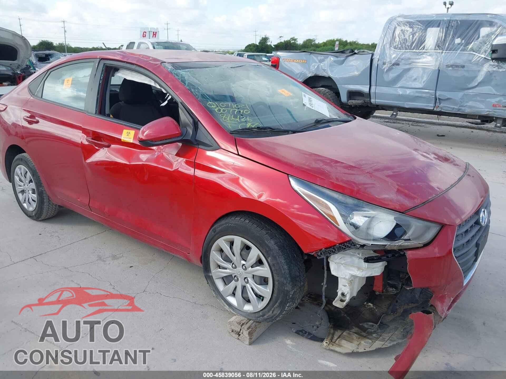 HYUNDAI ACCENT 2018 - 3KPC24A35JE007770