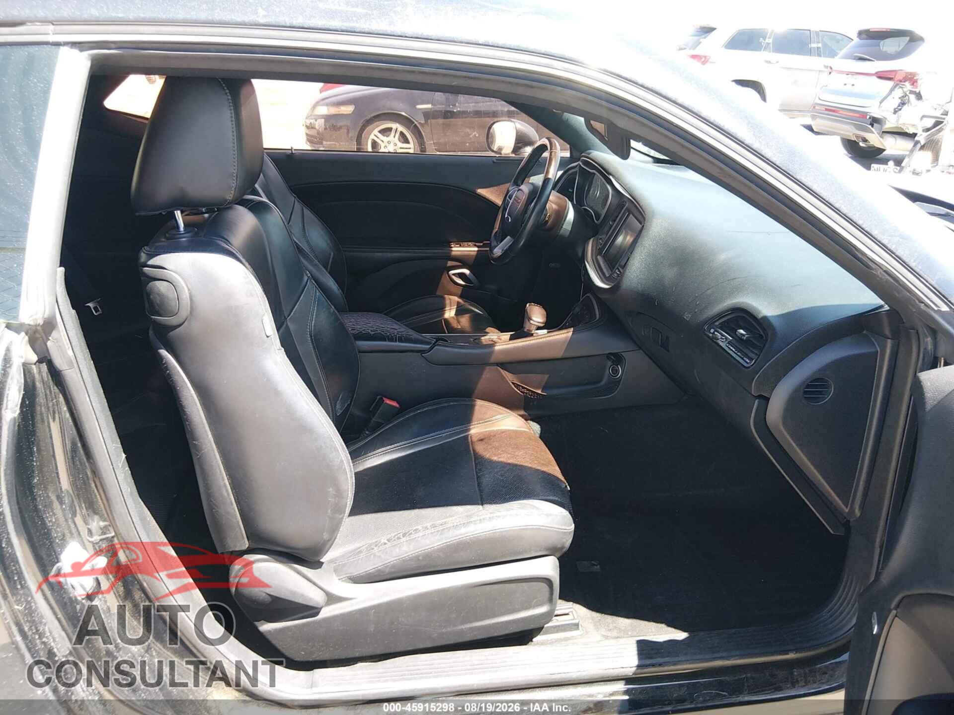 DODGE CHALLENGER 2015 - 2C3CDZBT0FH714507