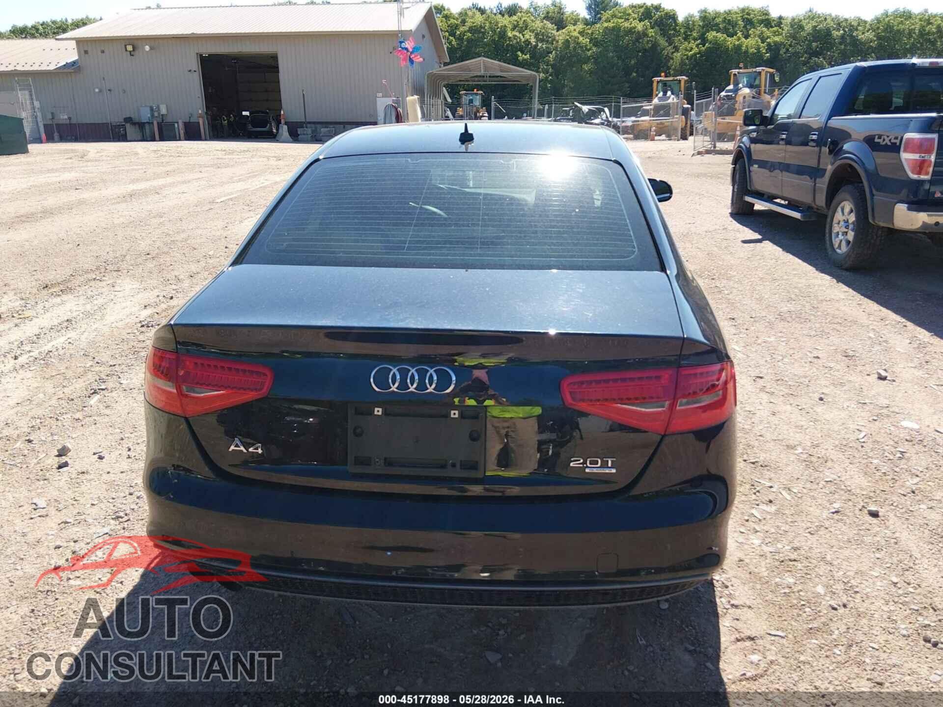 AUDI A4 2015 - WAUBFAFL0FN012415