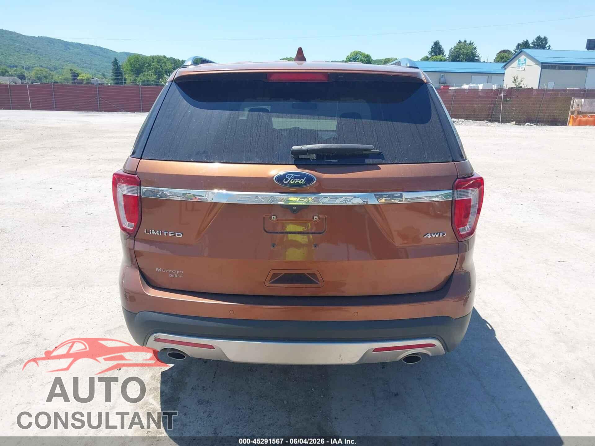 FORD EXPLORER 2017 - 1FM5K8F88HGC52895