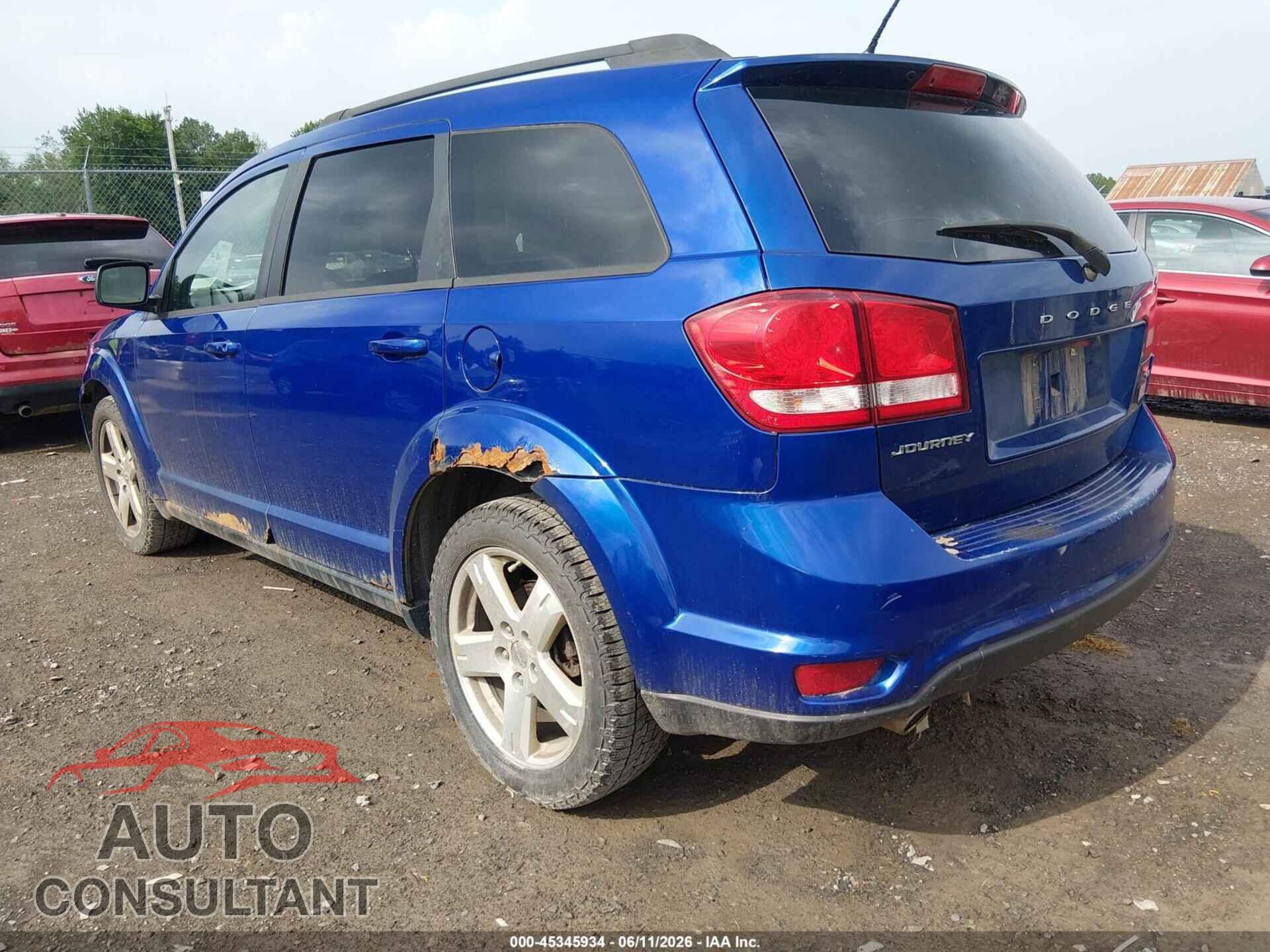 DODGE JOURNEY 2012 - 3C4PDCBG5CT296428