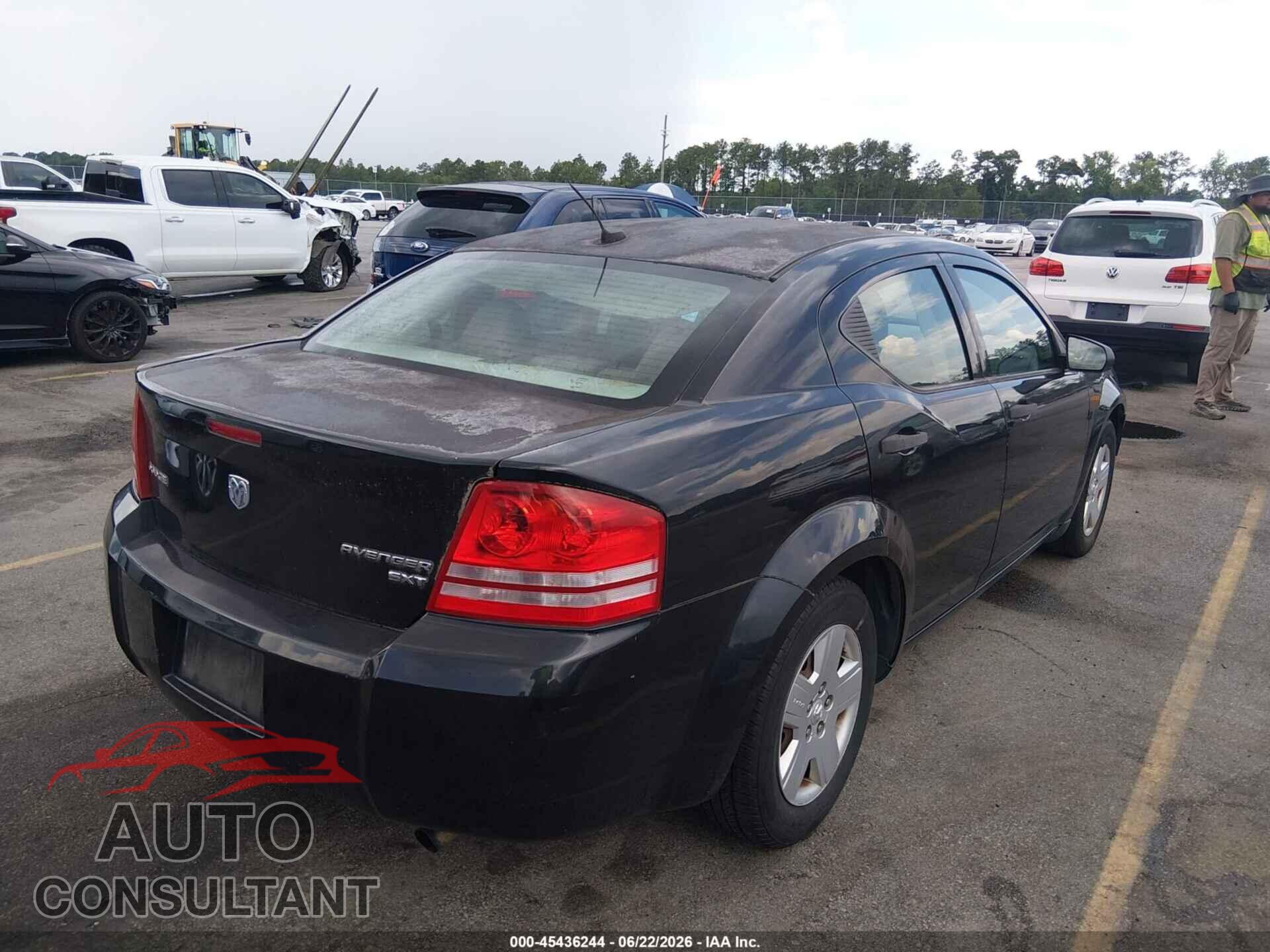 DODGE AVENGER 2010 - 1B3CC4FB3AN168824