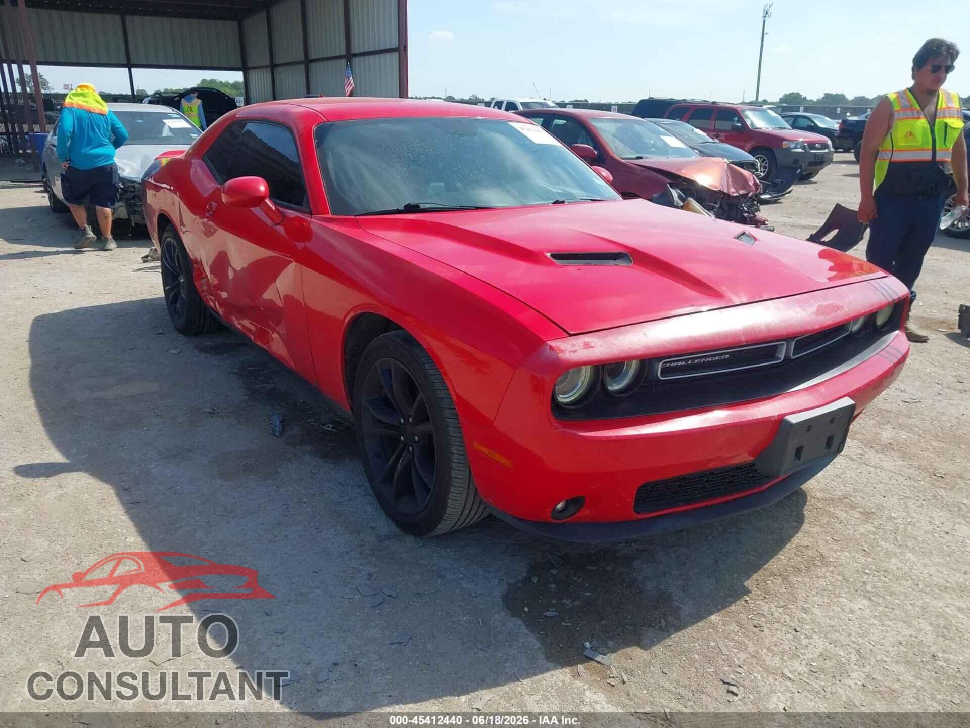 DODGE CHALLENGER 2015 - 2C3CDZBG1FH788988