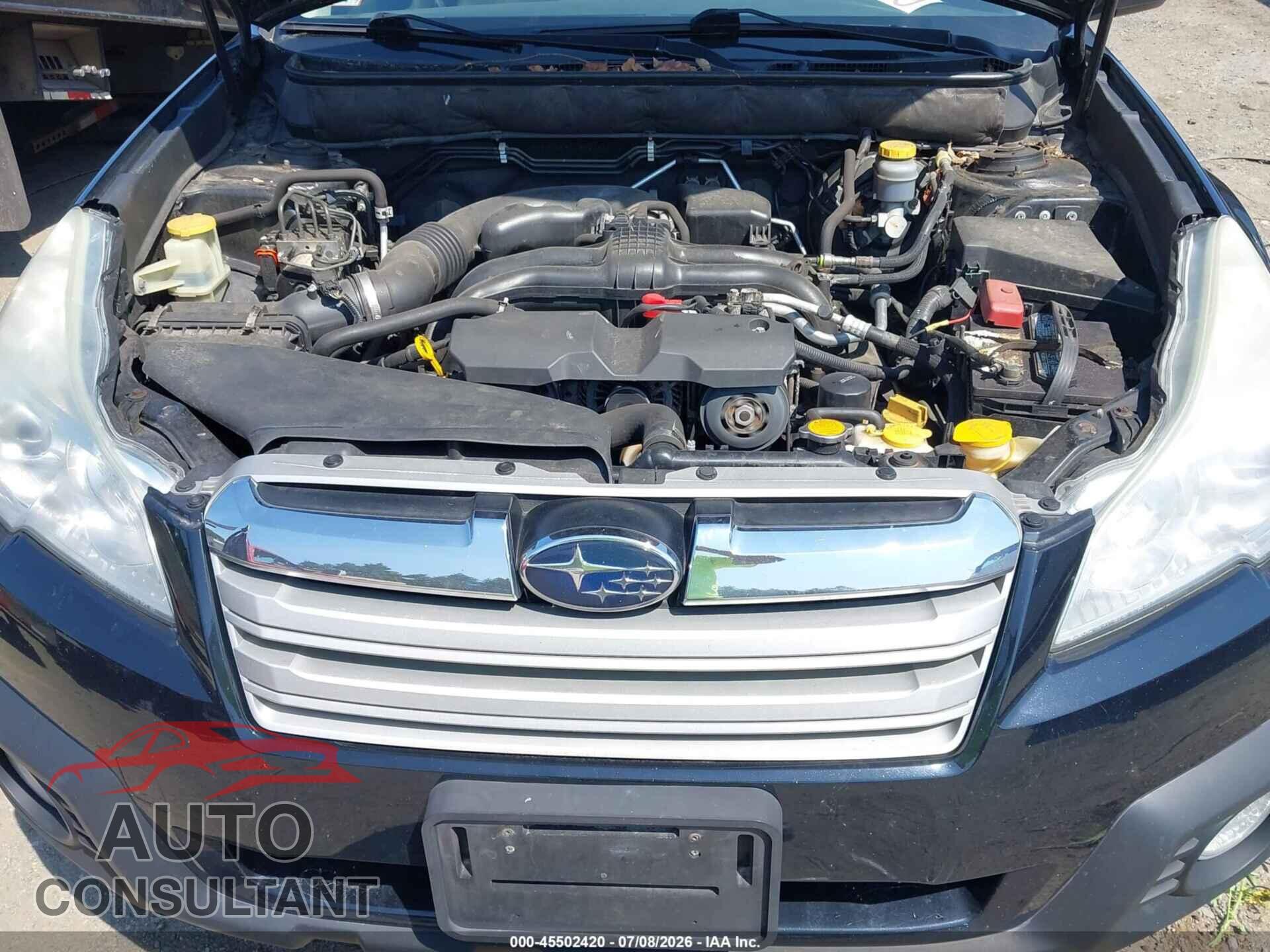 SUBARU OUTBACK 2014 - 4S4BRBAC1E3274571