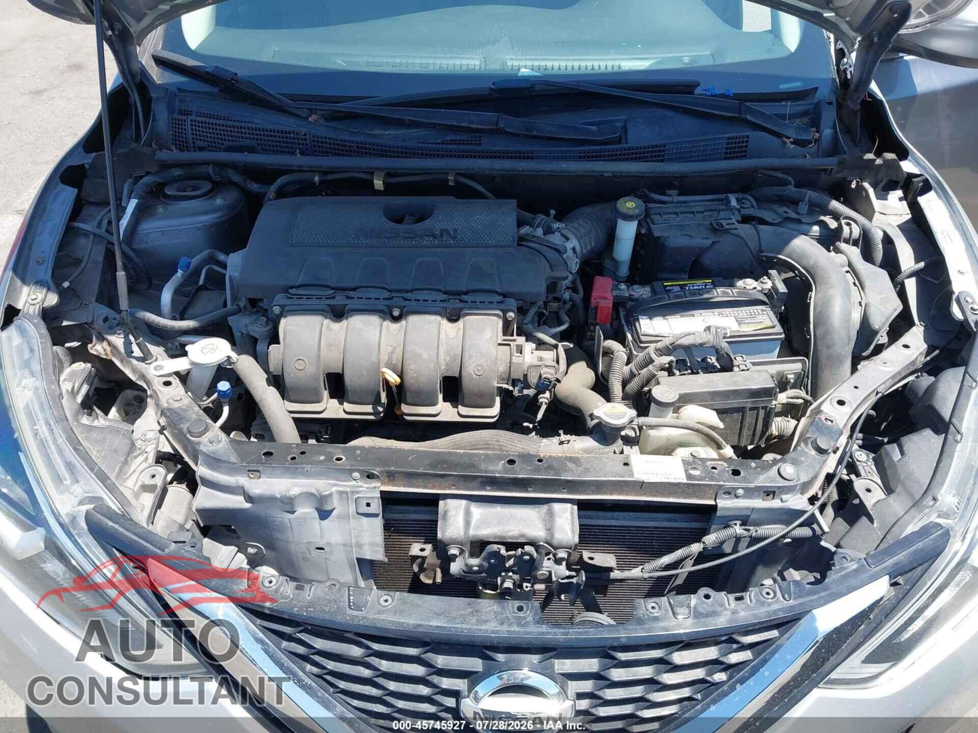 NISSAN SENTRA 2017 - 3N1AB7AP1HY243193